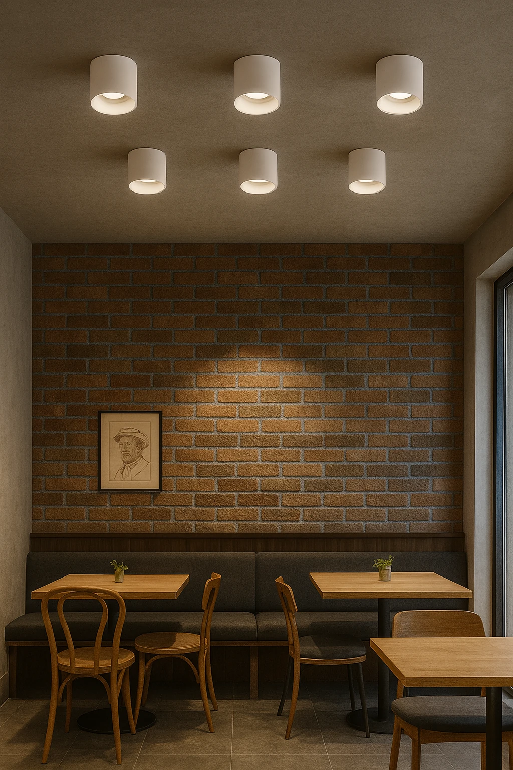 SLİM SİLİNDİR BEYAZ SIVA ÜSTÜ KASA 