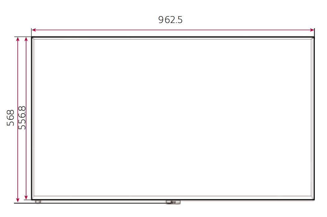 43 İNÇ LED EKRAN MENÜ BOARD 