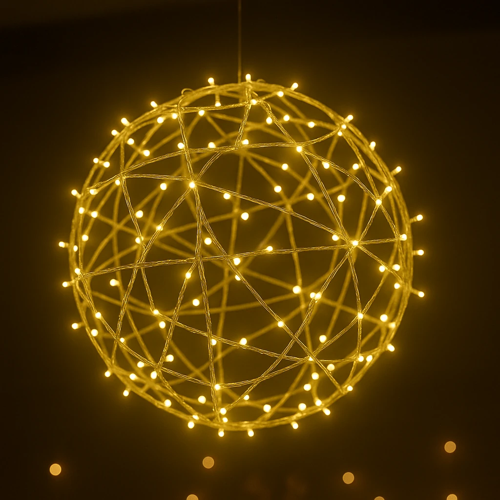 25 CM PLASTİK GÜNIŞIĞI RENKLİ TOP LEDLER 