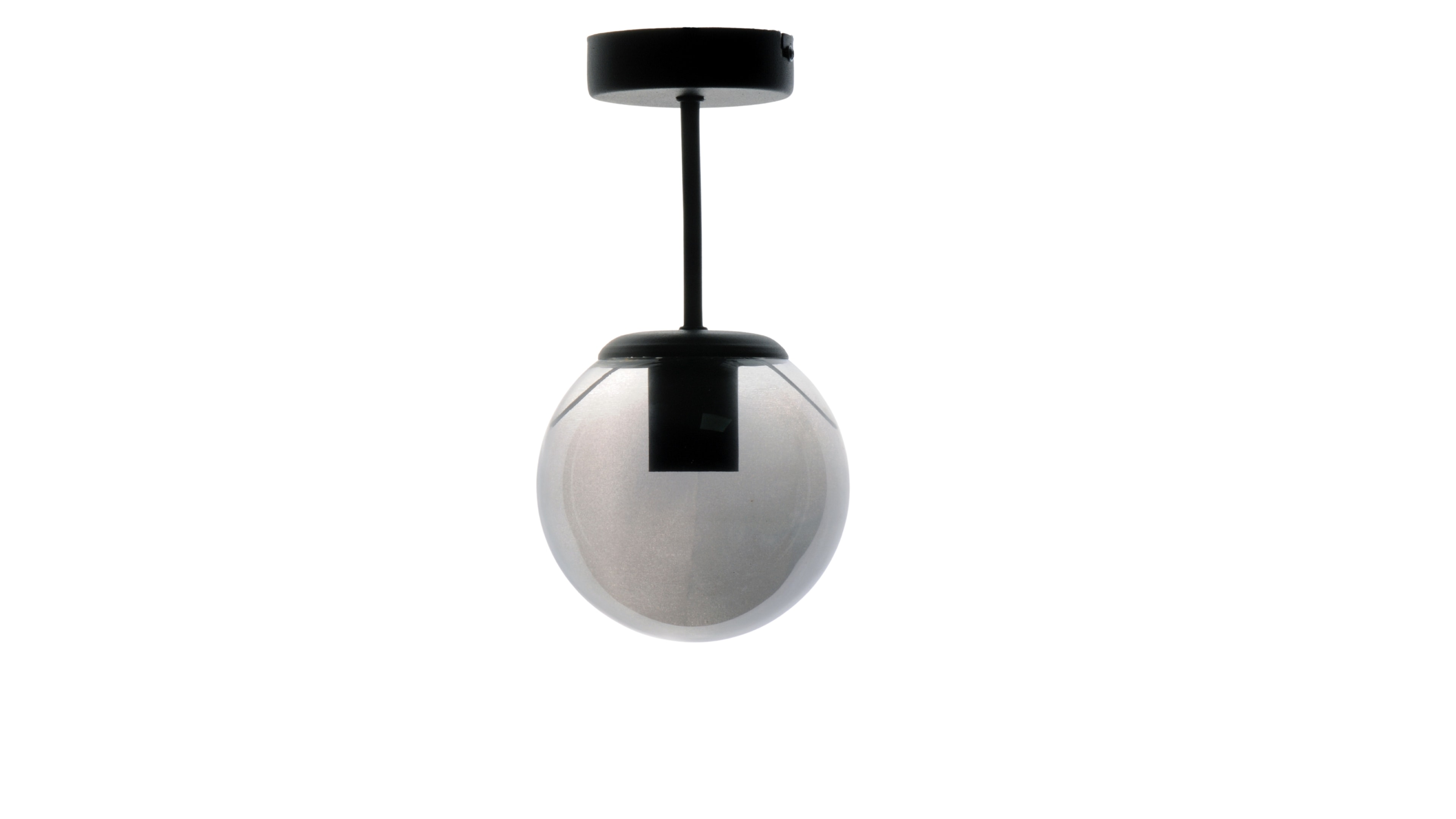 TEKLİ MODERN TASARIM GLOP CAMLI AVİZE