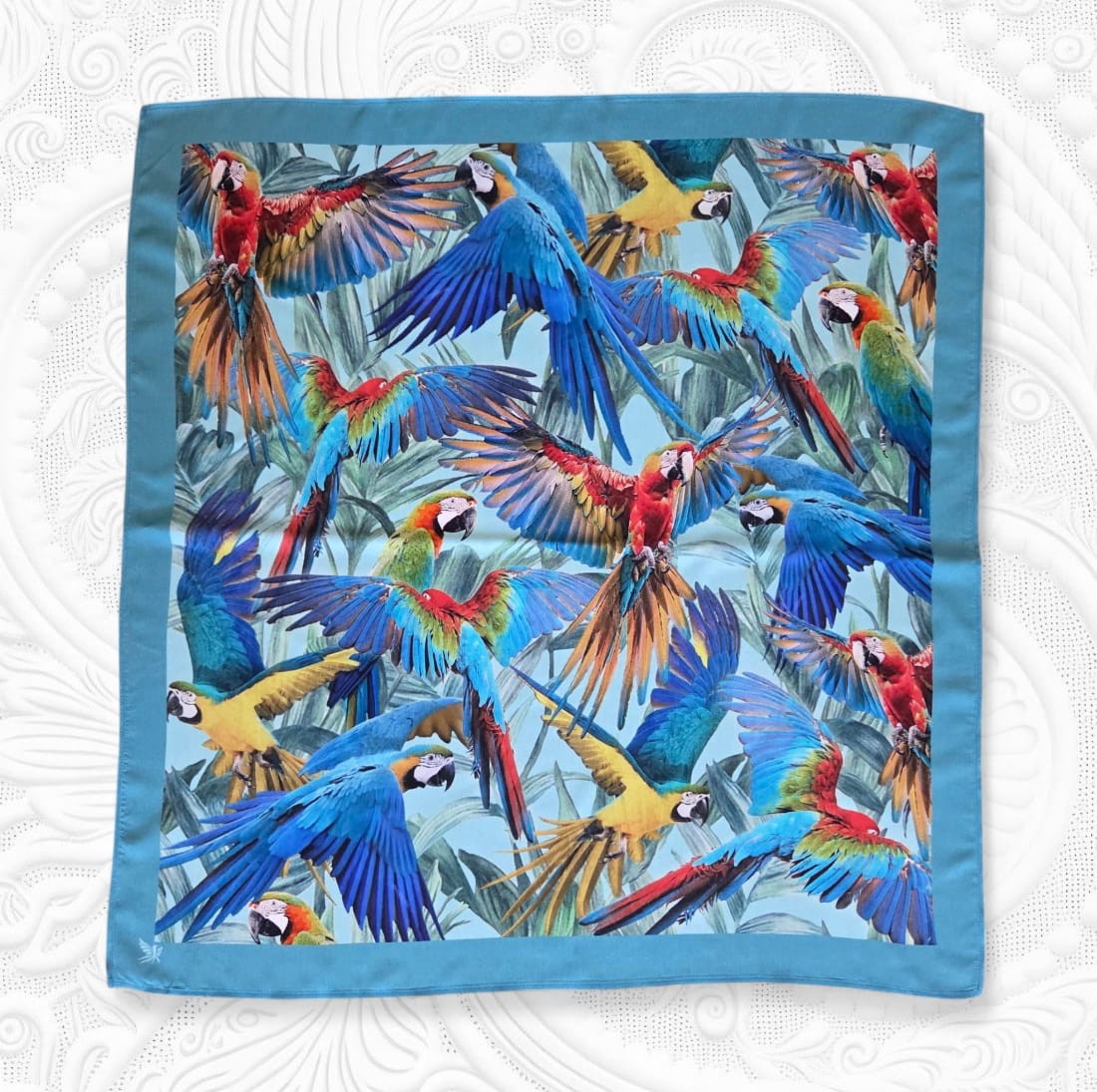 FULAR - TROPİK KANATLAR - 65 X 65 cm - Viscose