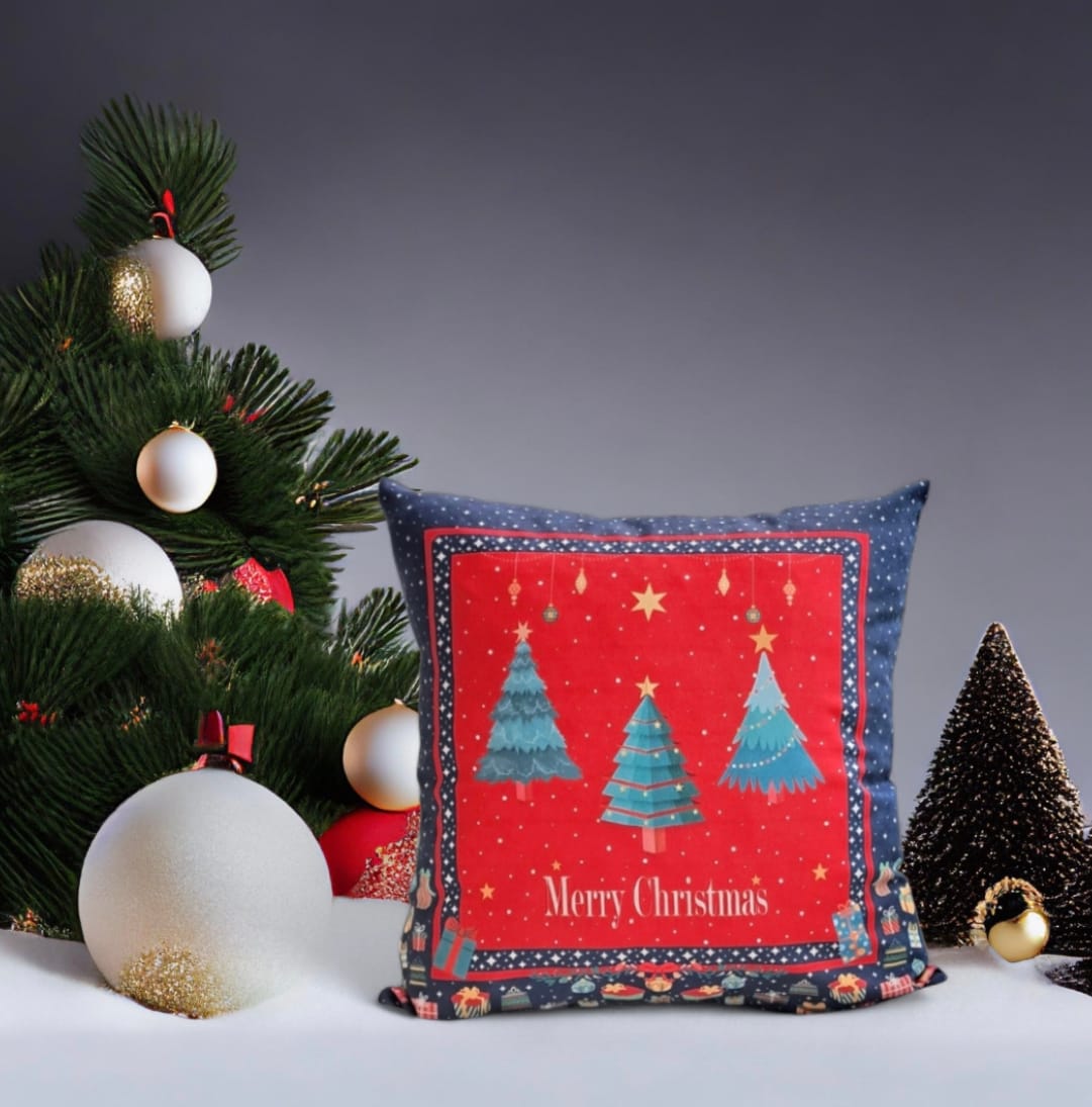 BASKILI KIRLENT KILIFI - YILBAŞI HEDİYE ORMANI 