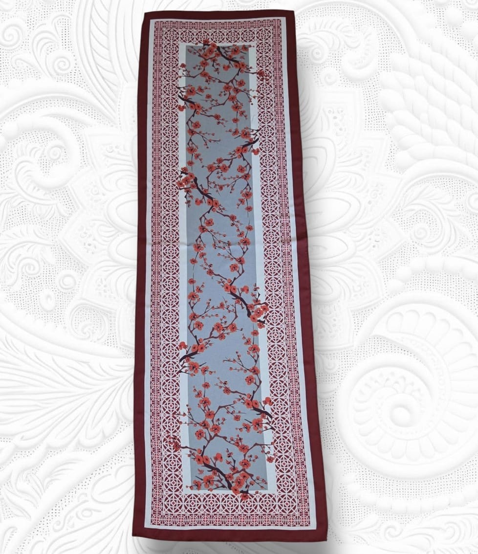 UZUN FULAR - HANAMİ - 45 X 140 CM - Viscose