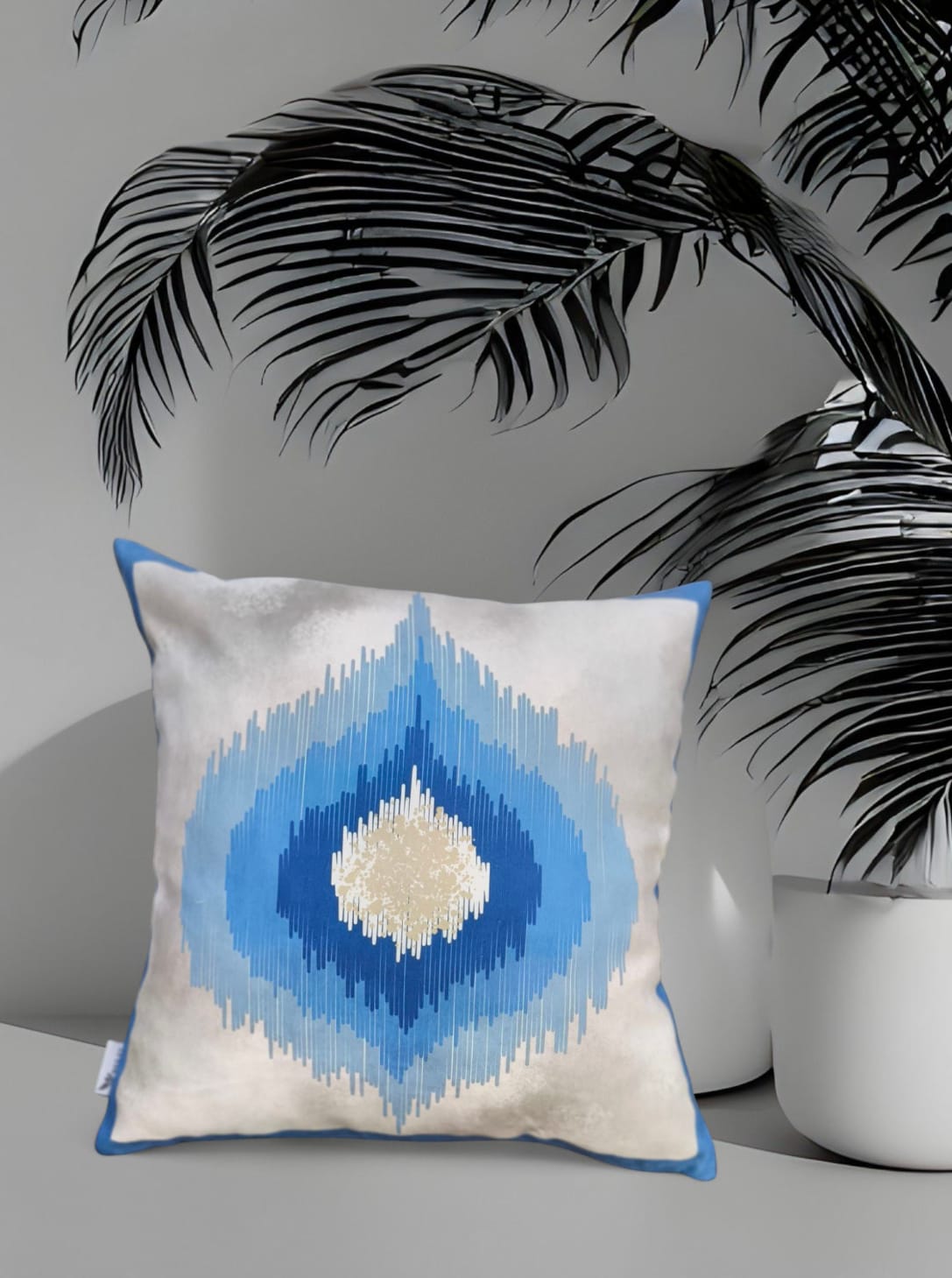 BASKILI KIRLENT KILIFI - GÖKYÜZÜ DAMLASI