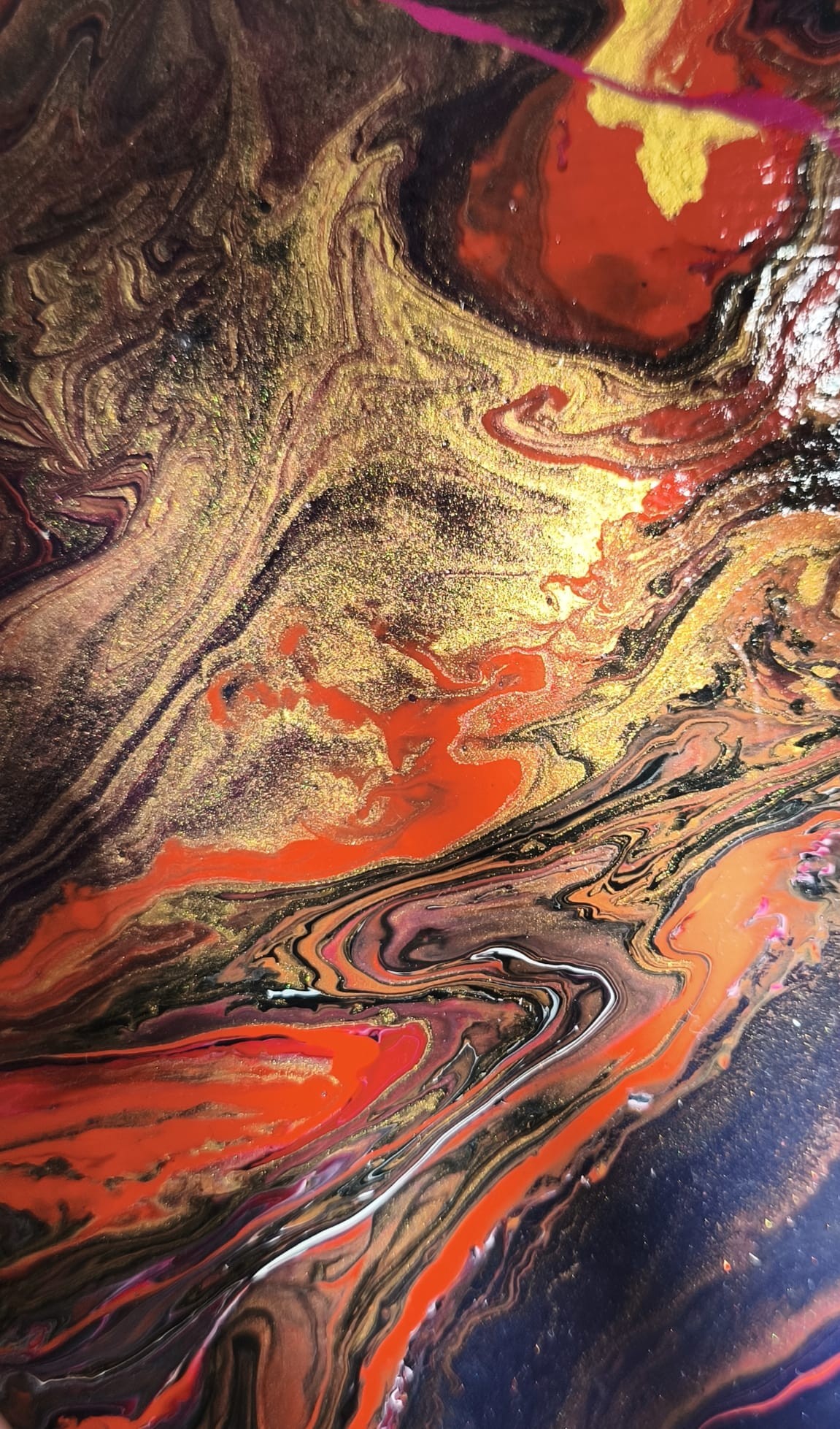 POURING TABLO - ATEŞİN DANSI 