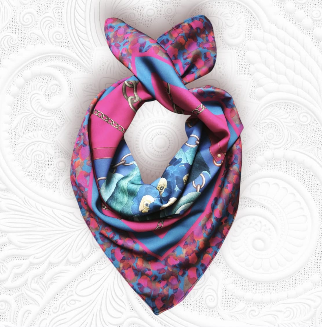 FULAR - FLORENSİA - 65X65 CM 