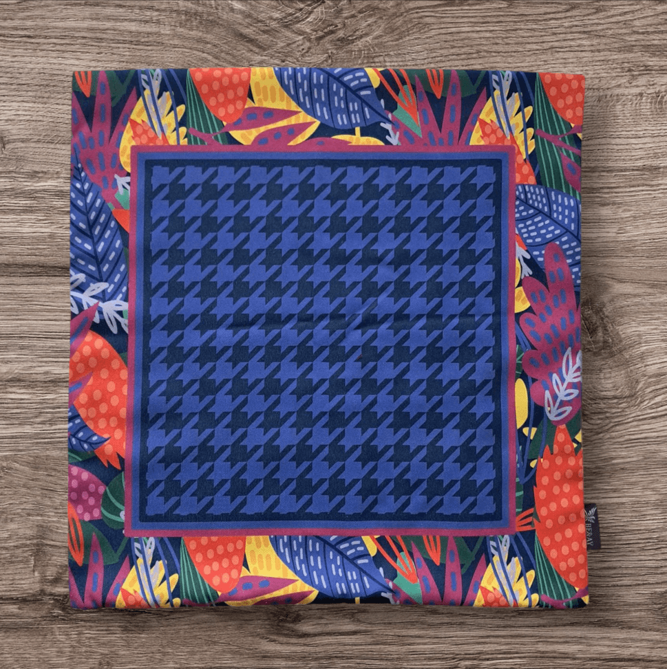 BASKILI KIRLENT KILIFI - TROPİK KAZAYAĞI 