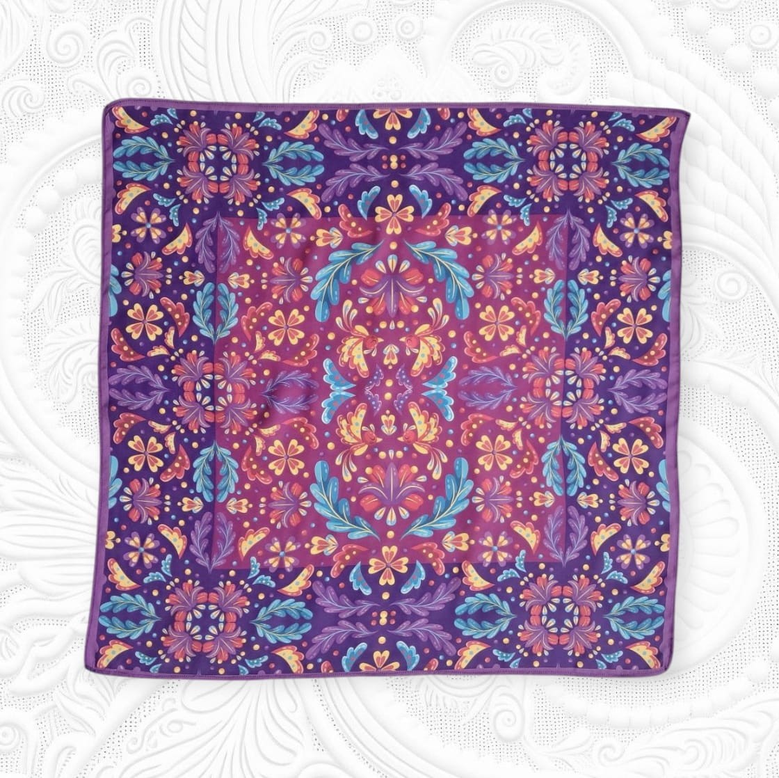 FULAR - MORİSTAN - 65X65 CM
