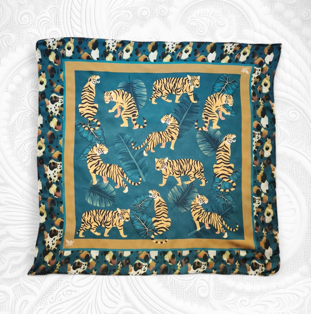 FULAR - BENGAL RÜYASI - 65X65 CM