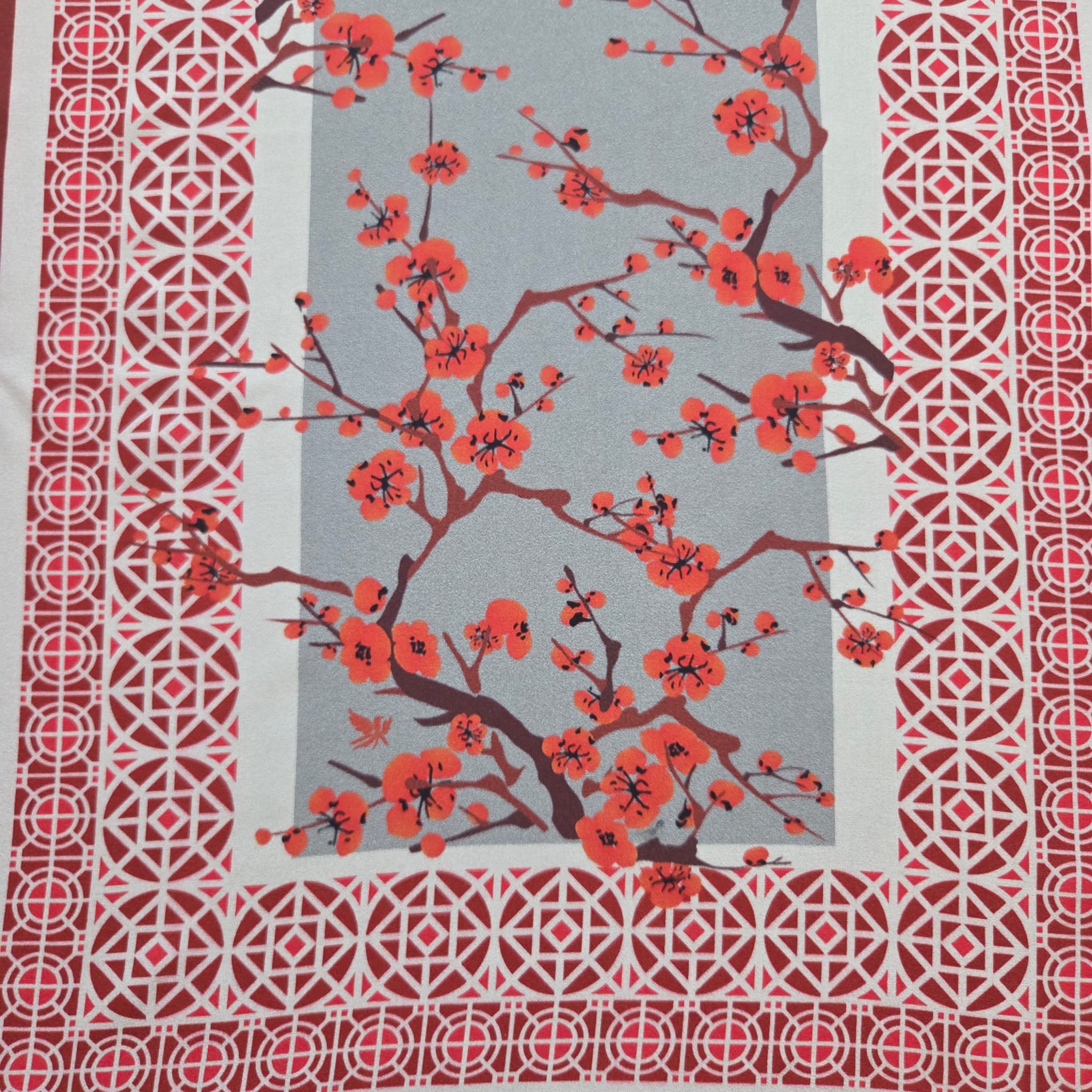 UZUN FULAR - HANAMİ - 45 X 140 CM - Viscose