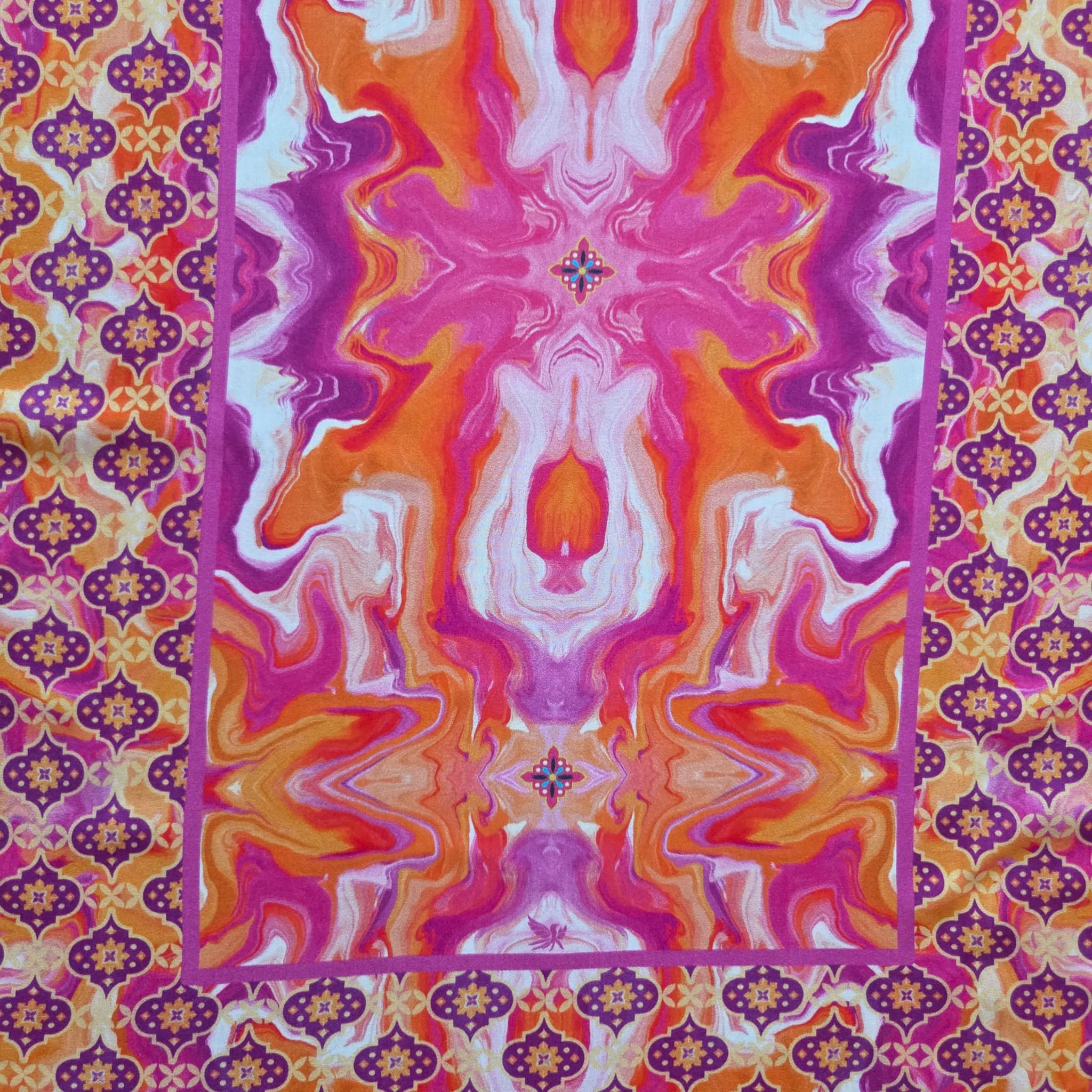 UZUN FULAR - ŞAFAK MASALI - 45 X 140 cm - Viscose