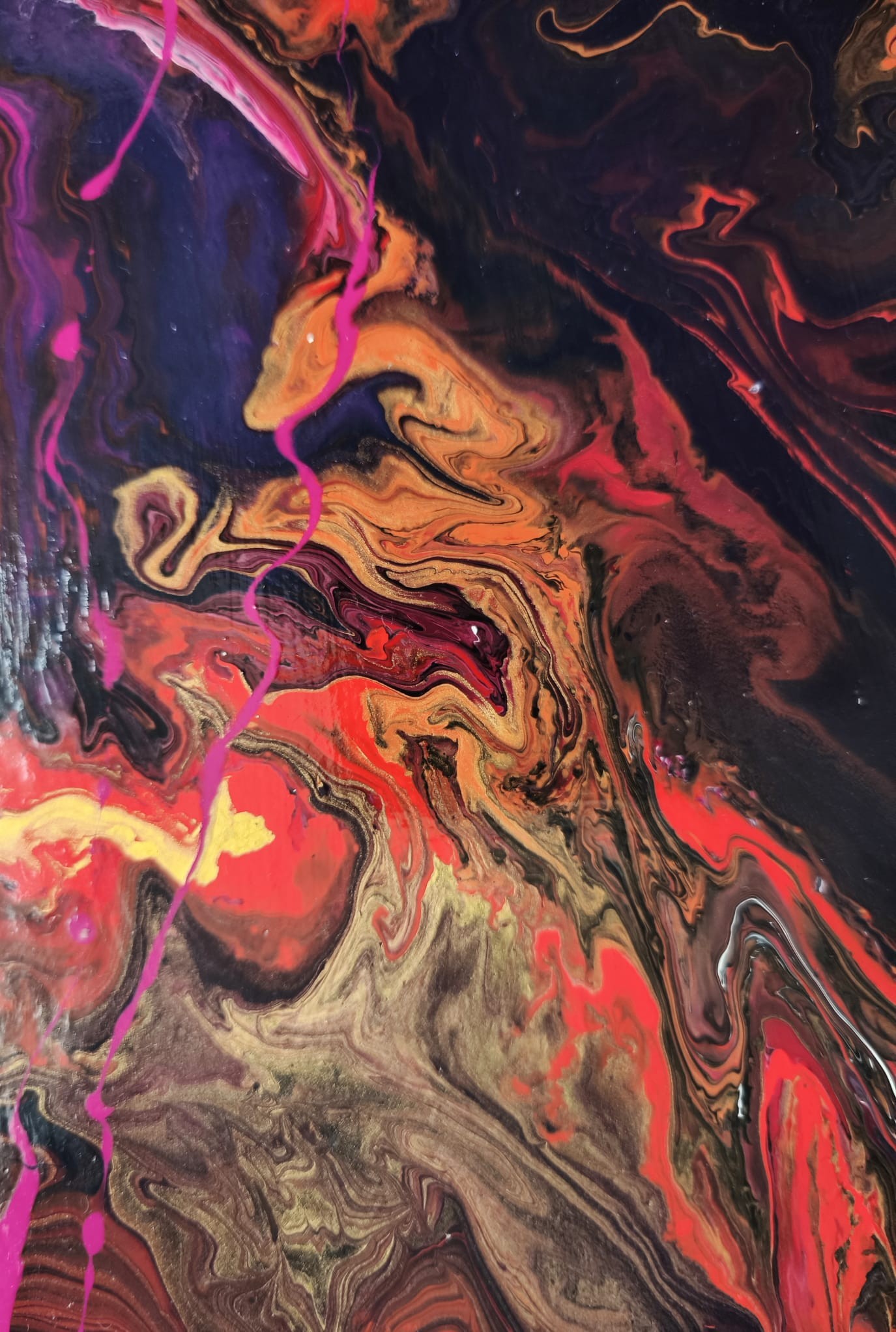 POURING TABLO - ATEŞİN DANSI 