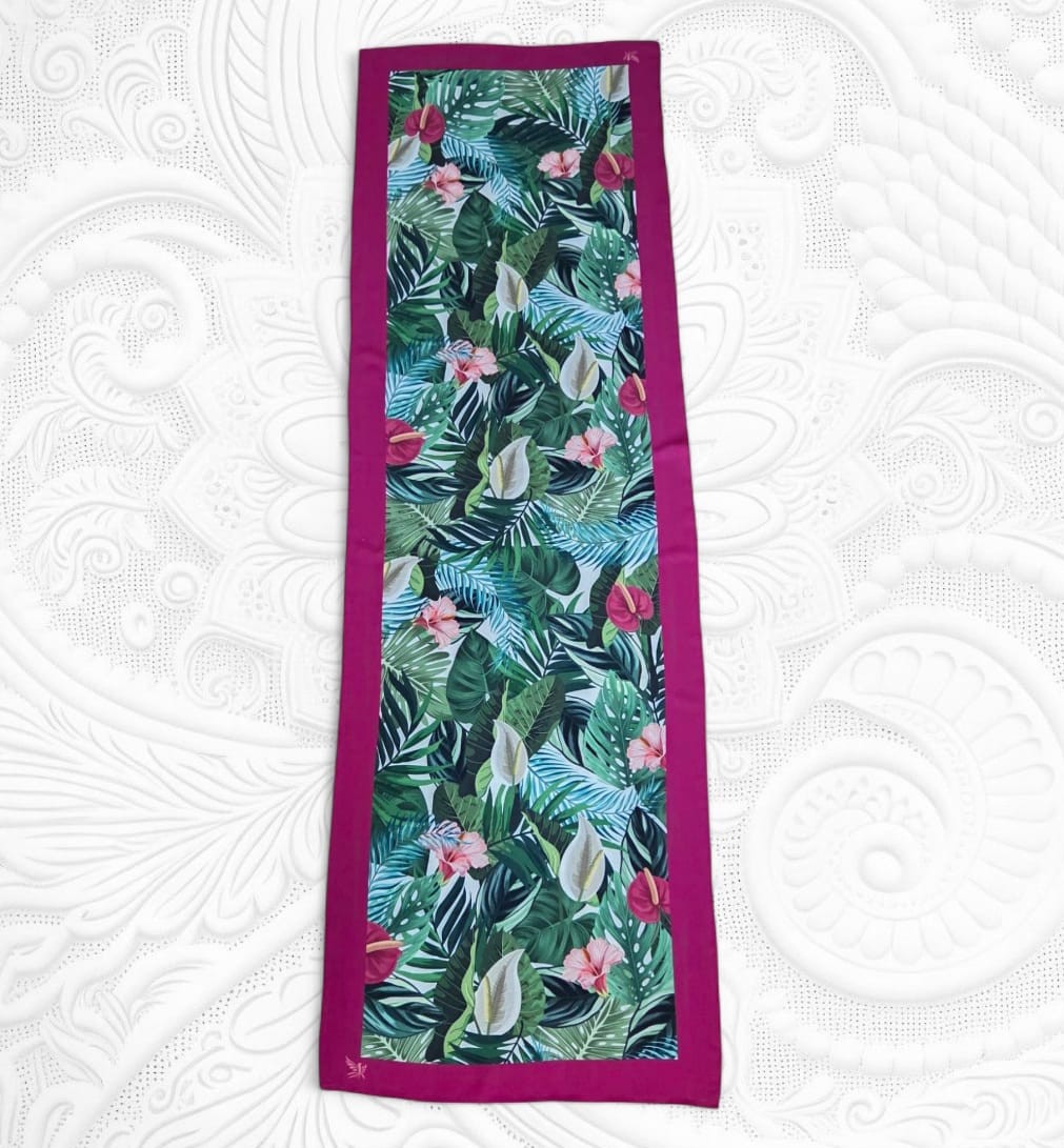 UZUN FULAR - ORMANIN MELODİSİ - 45 X 140 CM - Viscose