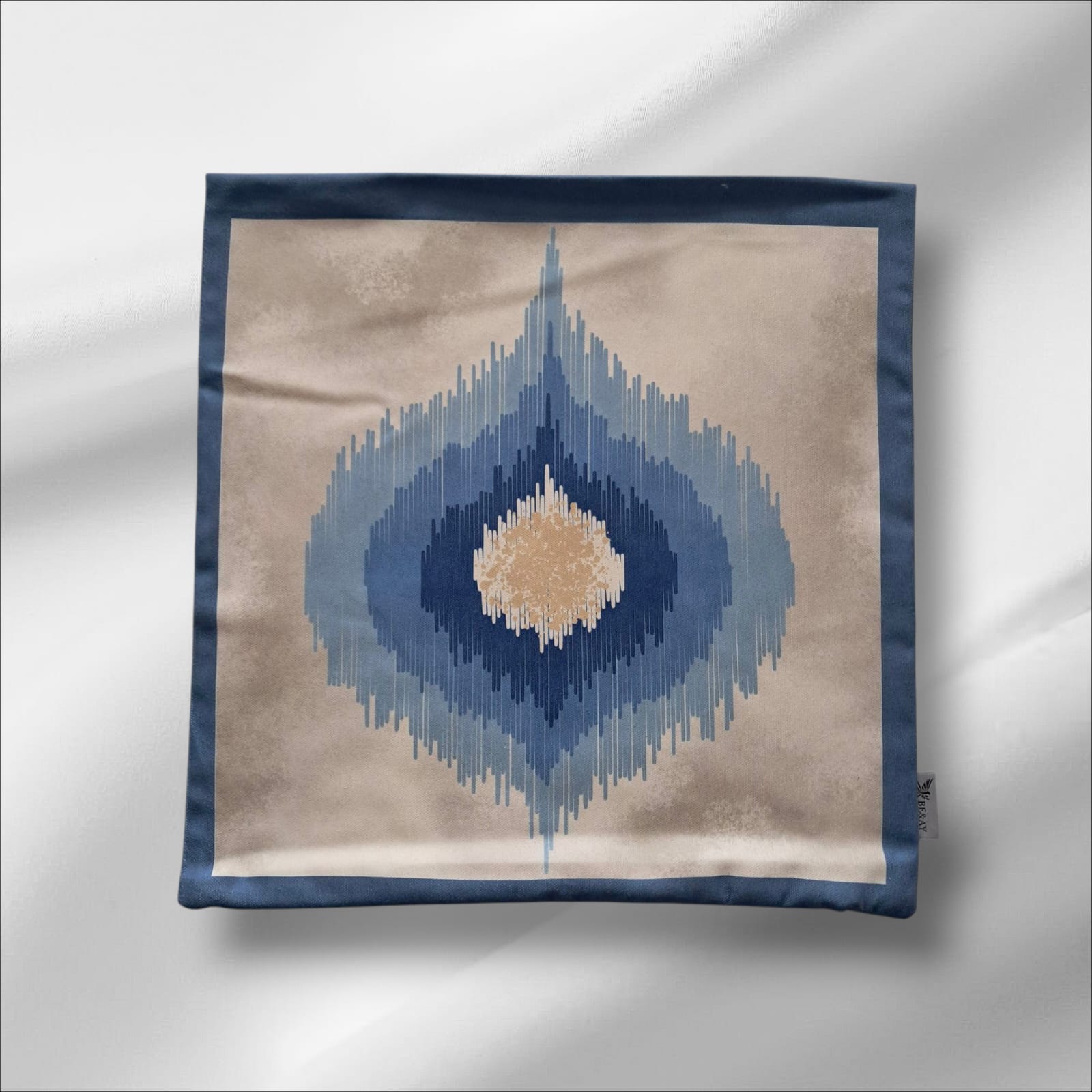 BASKILI KIRLENT KILIFI - GÖKYÜZÜ DAMLASI