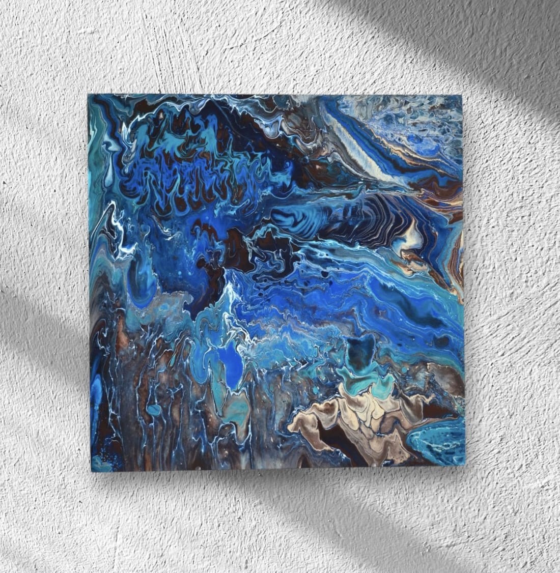 POURING TABLO - DALGALARIN DİLİ