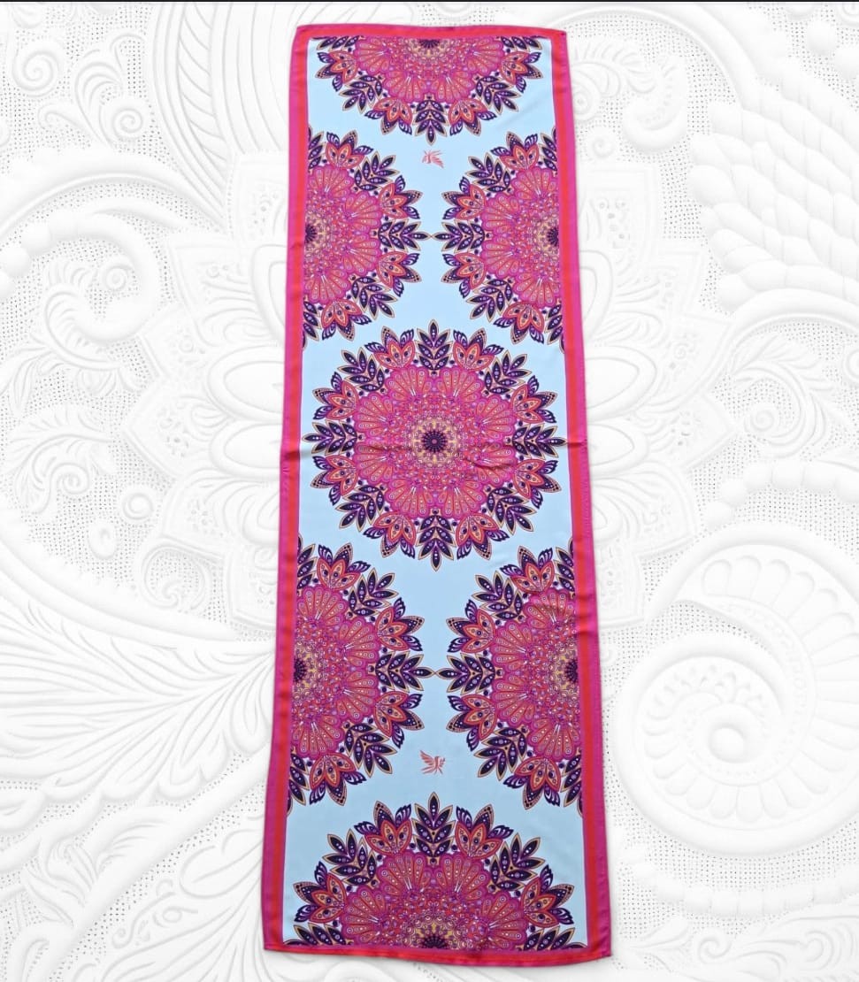 UZUN FULAR - ZEN GÜNEŞİ - 45 X 140 cm - Viscose