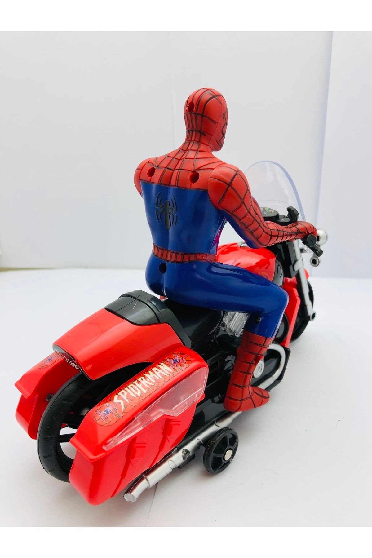 Örümcek Adam Spiderman Robot Işıklı Sesli Motor Oyuncak