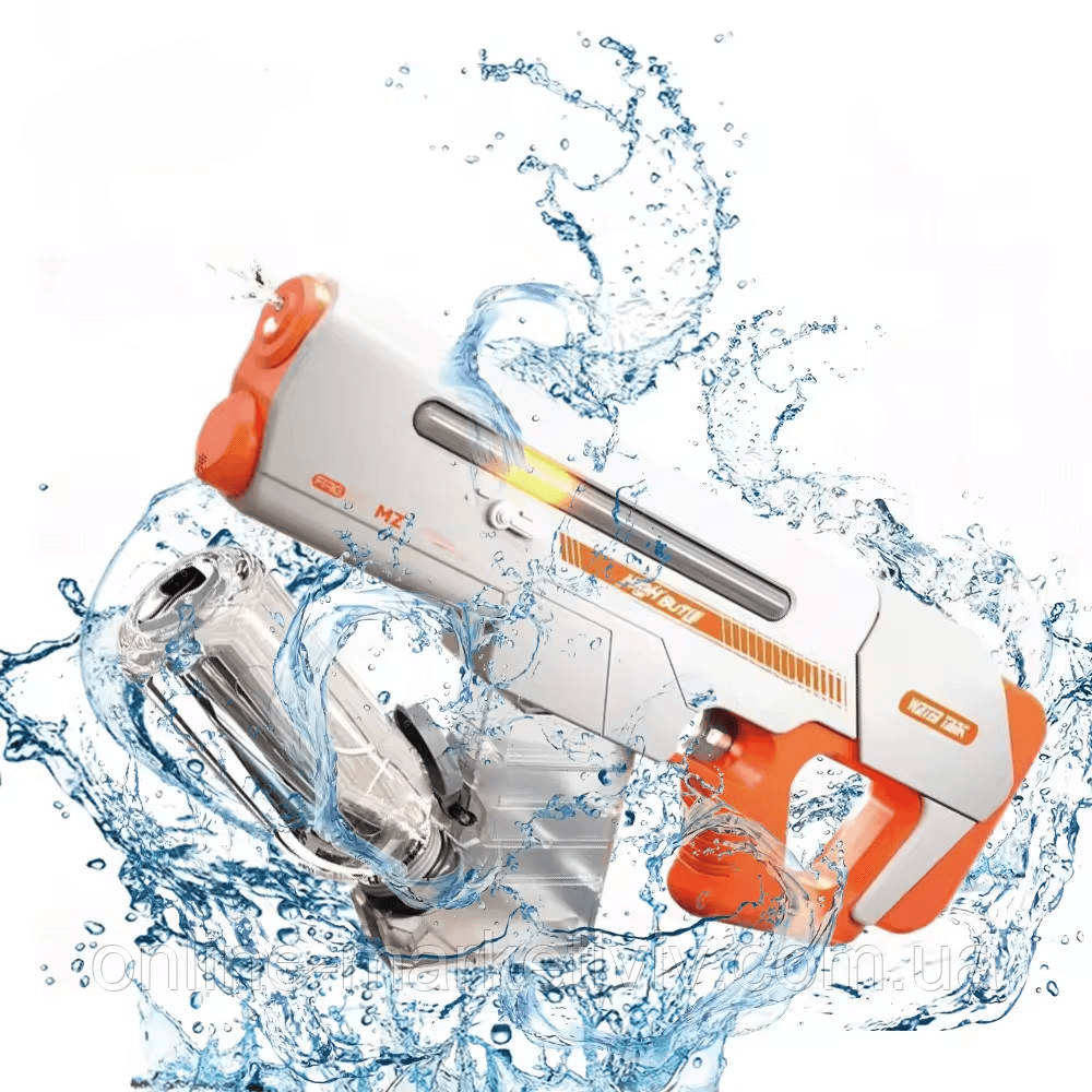 Su Tabancası Şarzjlı Otomatik 500 ML 8-10 M Menzil Electiric Water Gun