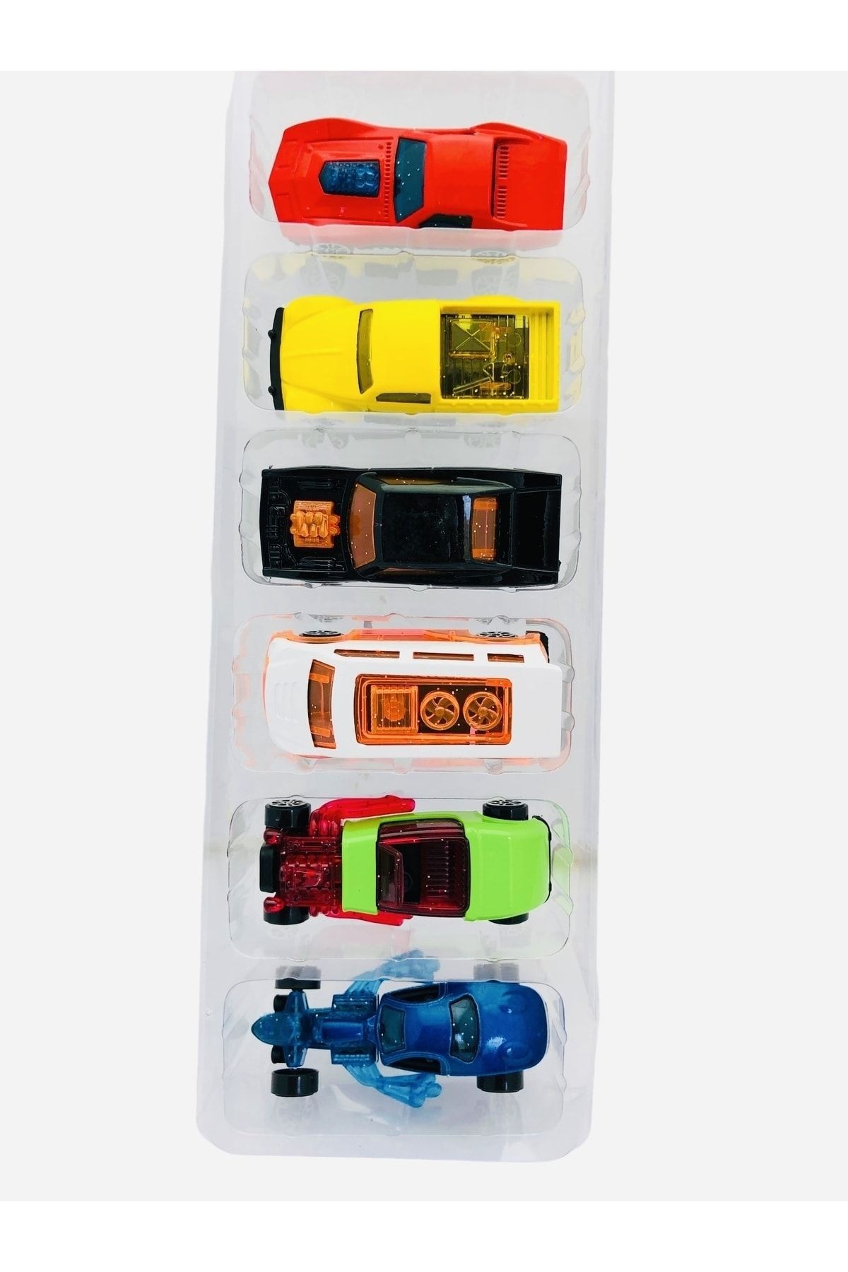 Kutuda 6'lı Die Cast Model Araçlar