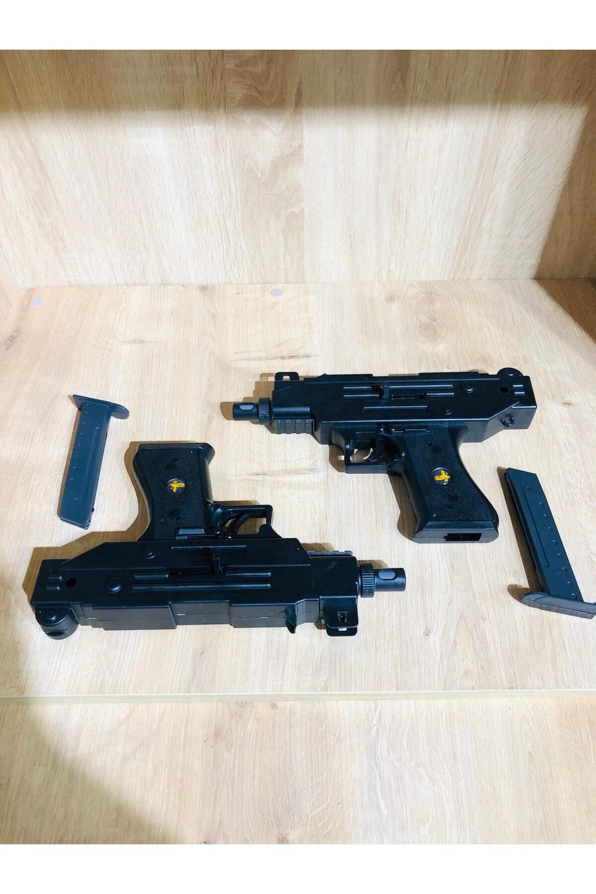 Boncuklu 2 adet Uzi Silah + 42 Paket Mermi