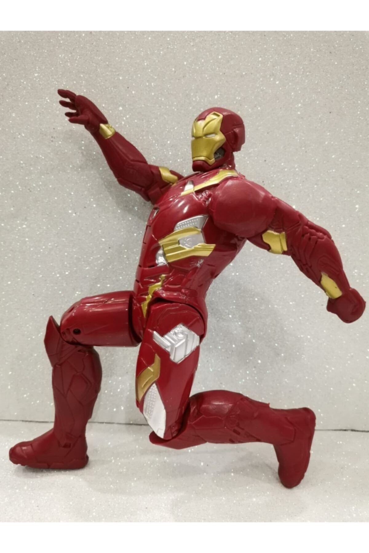 Iron-man Action Figür Kahraman Oyuncak Işıklı Konuşan 28.5 Cm Ir