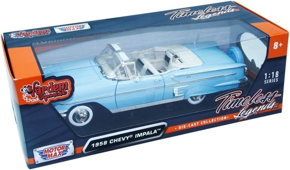 1:18 Ölçekli 1958 CHEVROLET IMPALA Model Araba