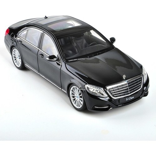 1/24 Ölçek Mercedes-Benz S Class Model Araba Siyah