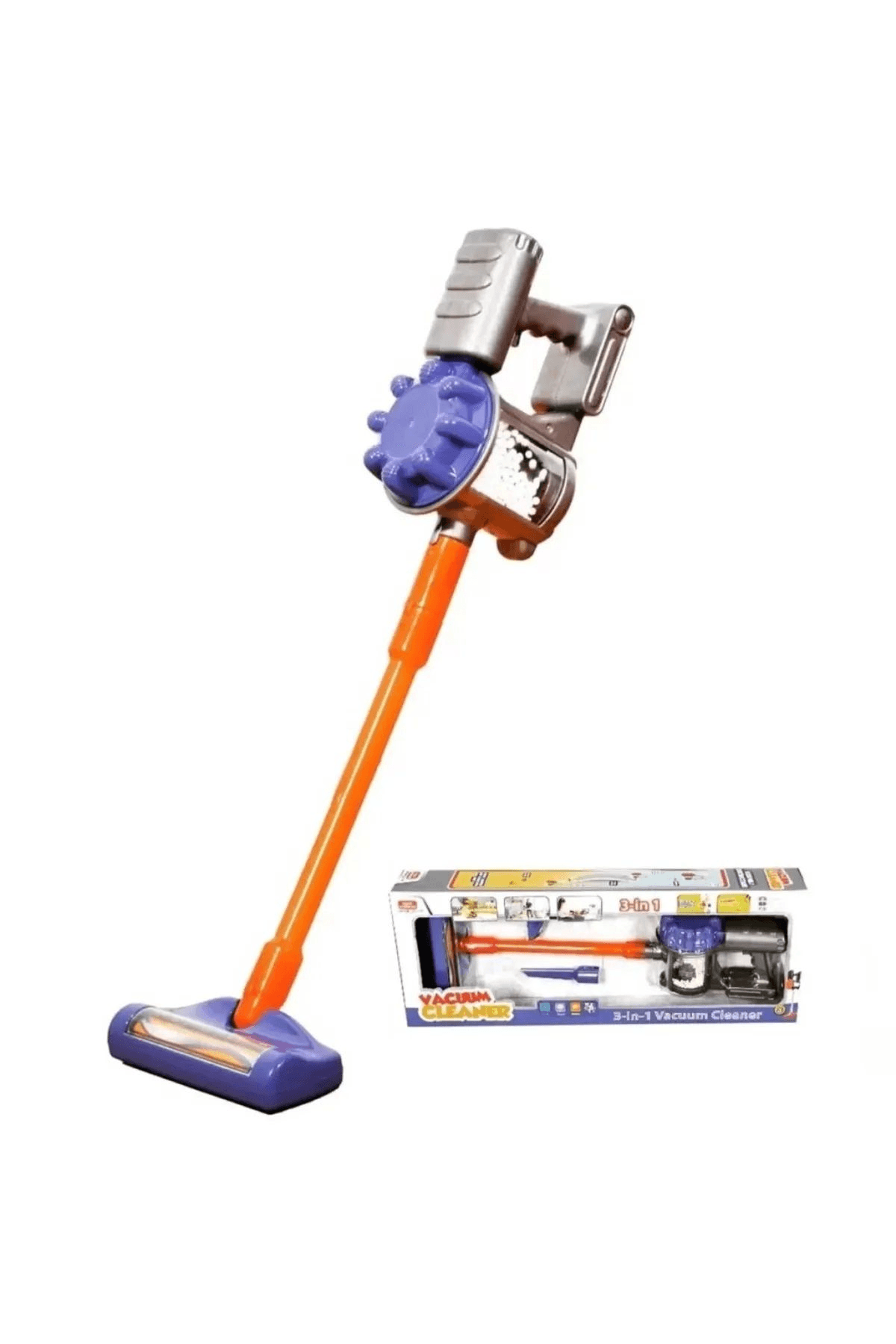 DysoN Pilli Kablosuz Oyuncak Dikey Standlı Elektrik Süpürgesi STANDLI