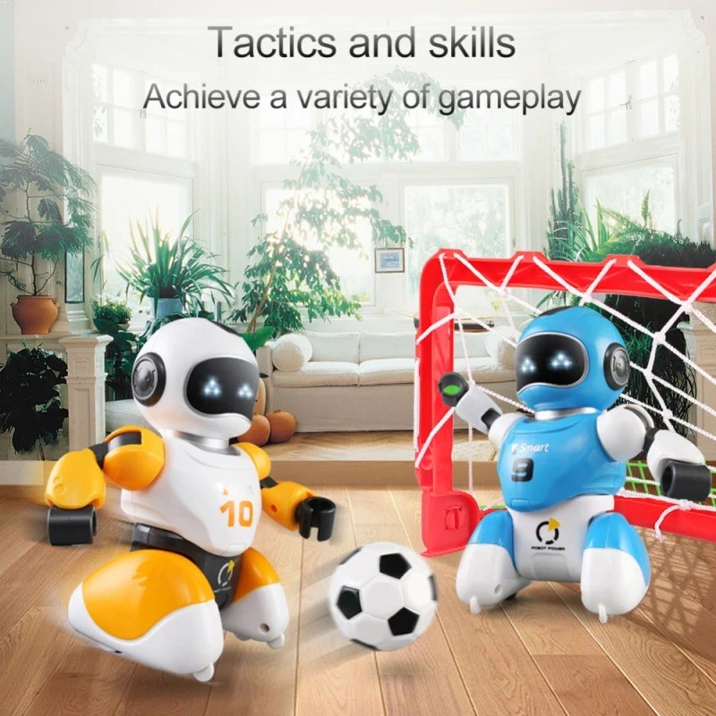 Akıllı Futbol Robotu Smart Soccer Robot Kalesiyle Birlikte