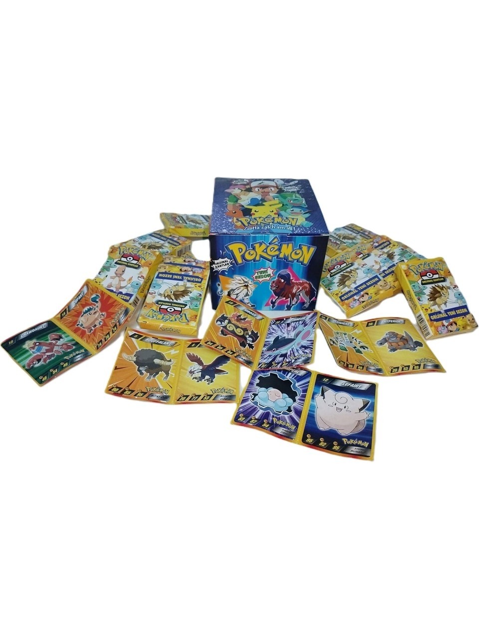 Pokemon Yeni Seri 2024 Orjinal Oyun Kartı 24 Paket