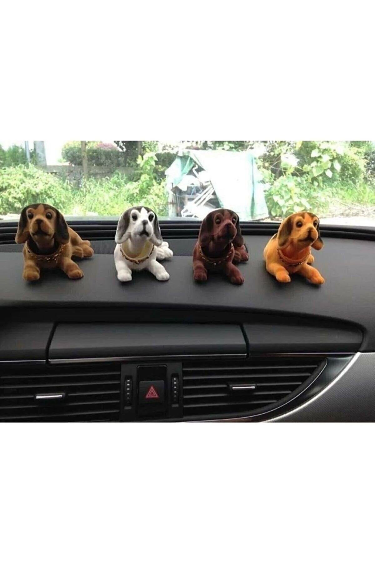 KAFA SALLAYAN 3 Adet Kafa Sallayan Köpek 17x9x7 cm Farklı Renklerde