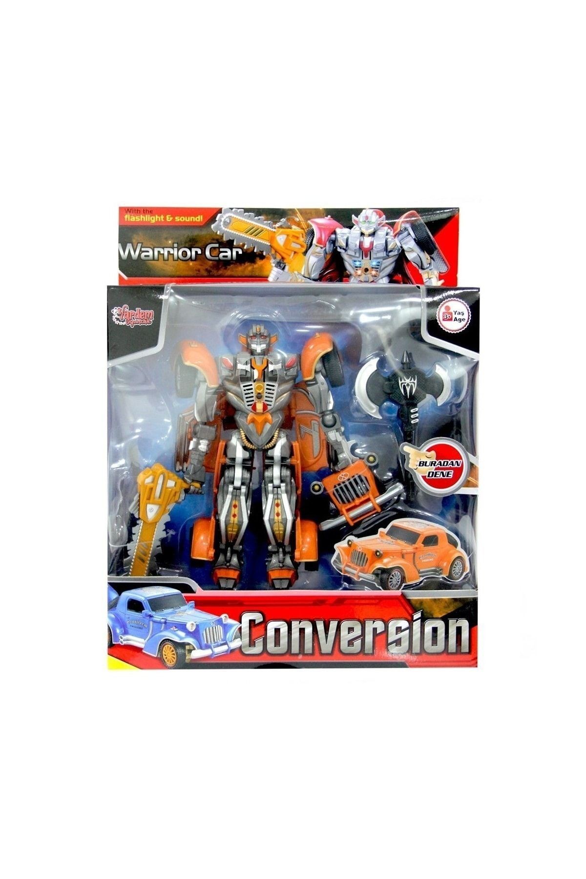 Hw-668-1,668-2 Conversion 668 Işıklı Sesli Dönüşebilen Robot