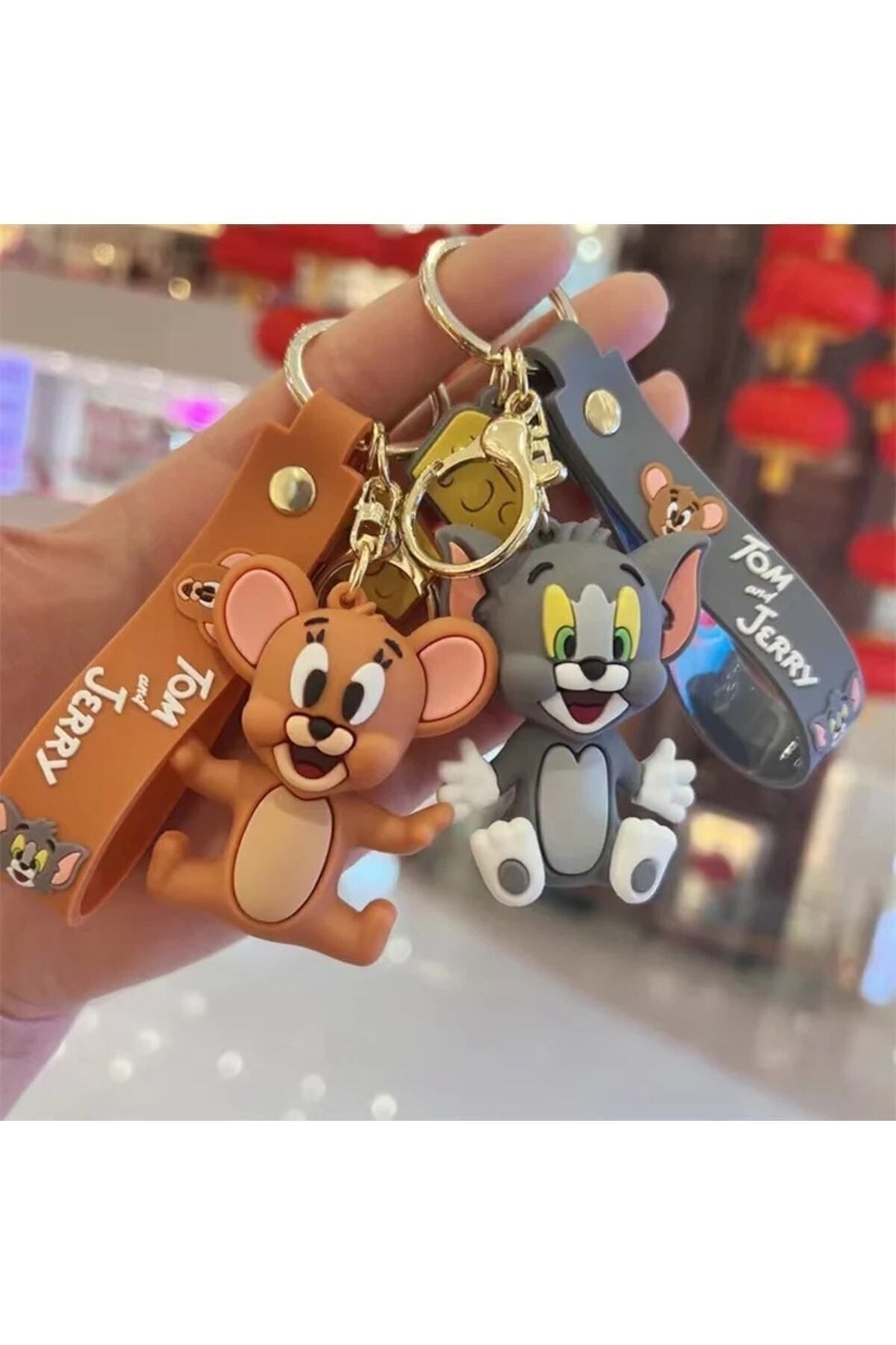 Tom Ve Jerry Peynirli Anahtarlık