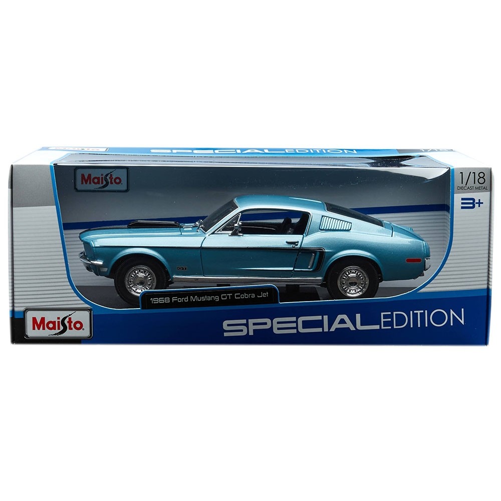 1/18 1968 Model Ford Mustang GT Cobra Jet