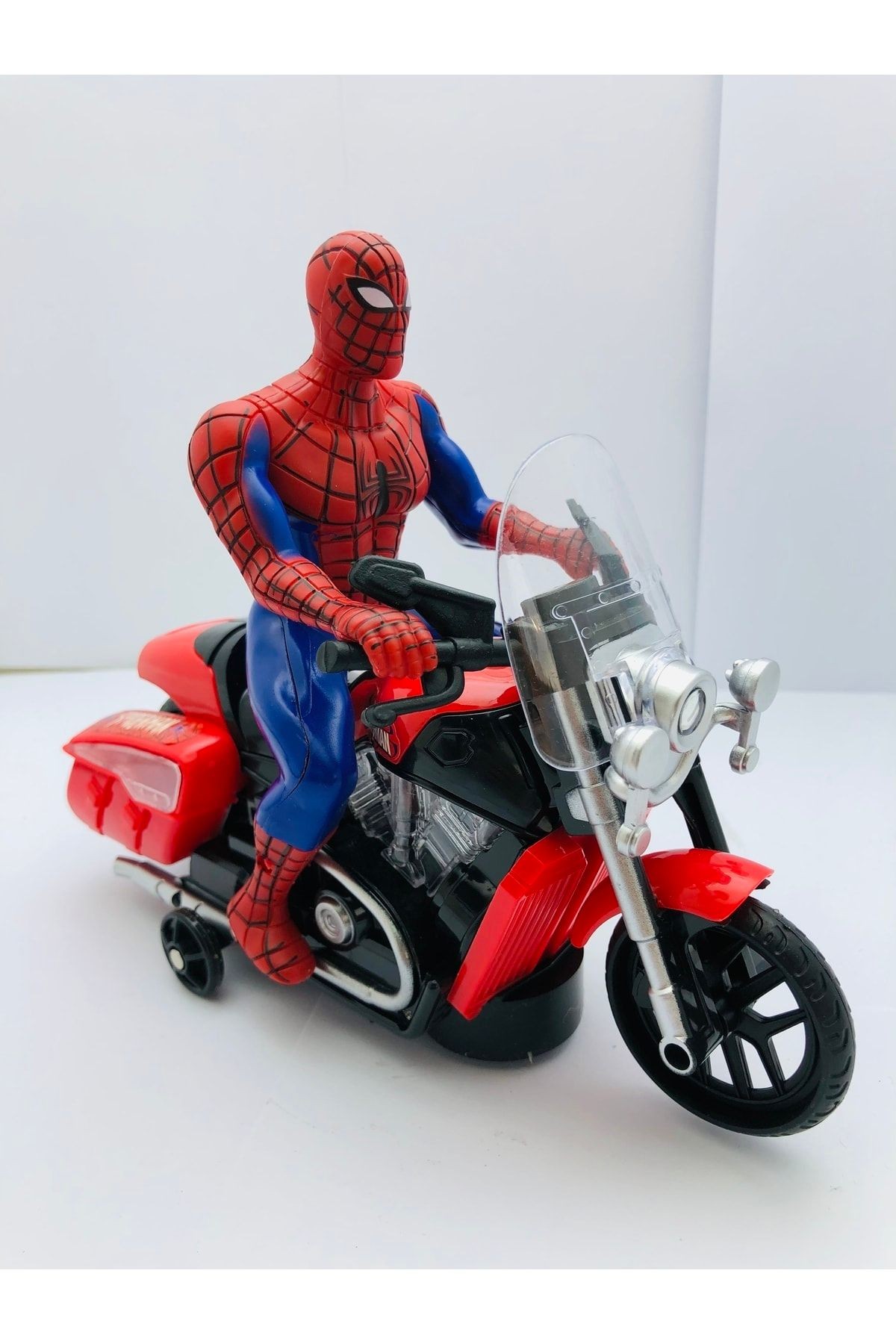 Örümcek Adam Spiderman Robot Işıklı Sesli Motor Oyuncak