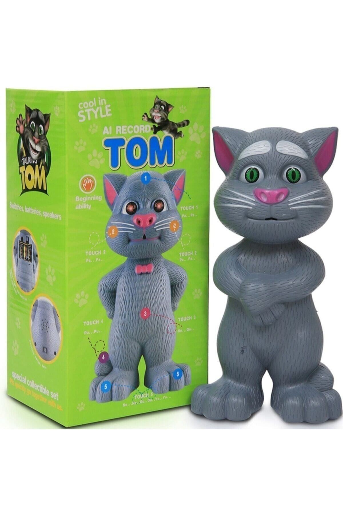 Tom Cat Konuşan Kedi Ses Taklit Eden Oyuncak Kedi