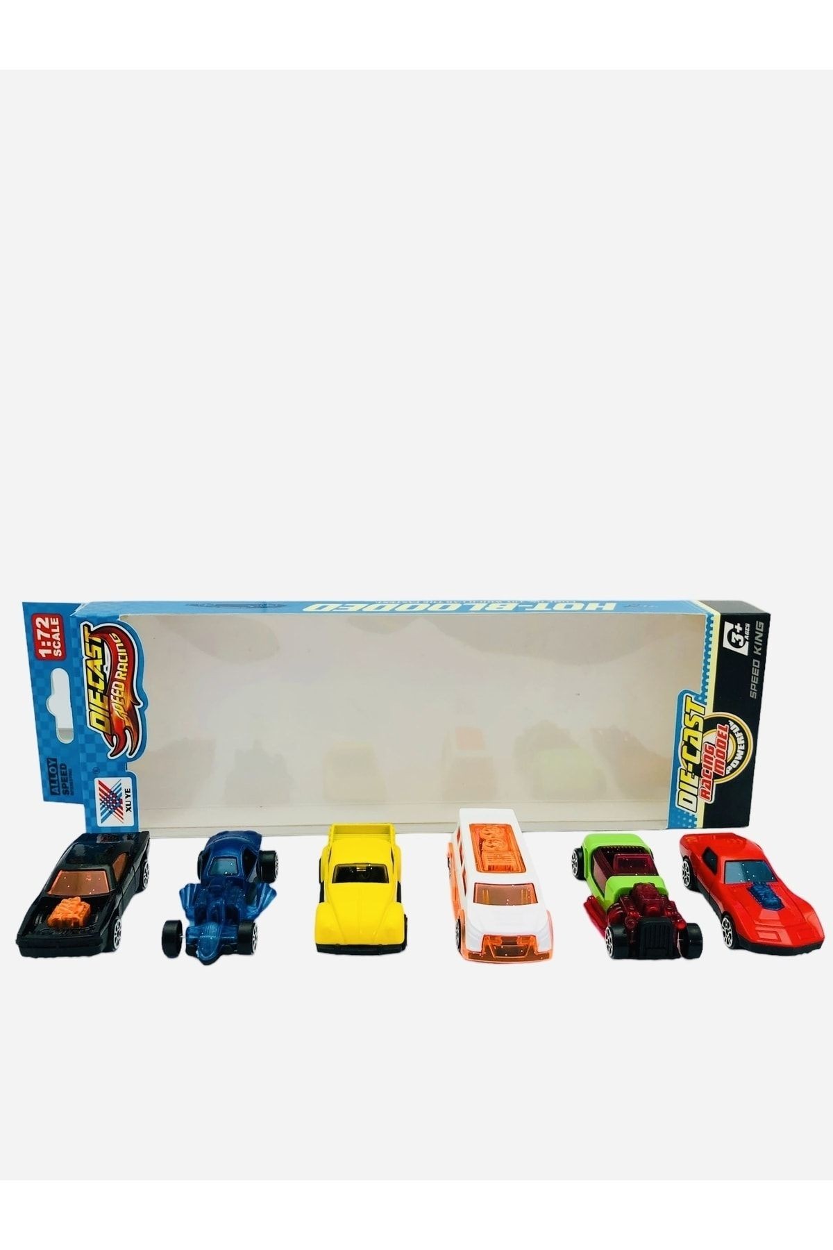 Kutuda 6'lı Die Cast Model Araçlar