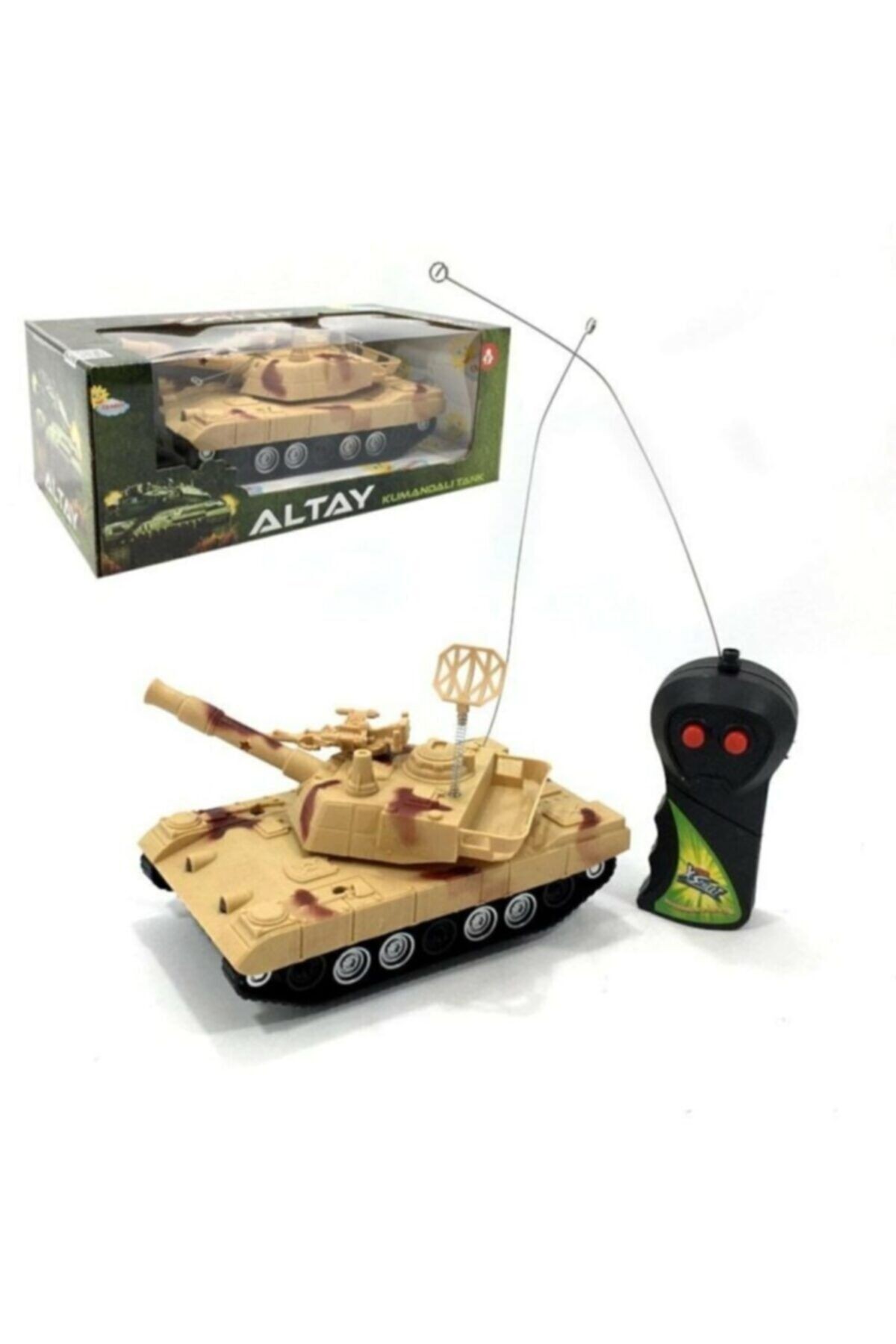 Uzaktan Kumandalı 2 Fonksiyonlu Altay Tank