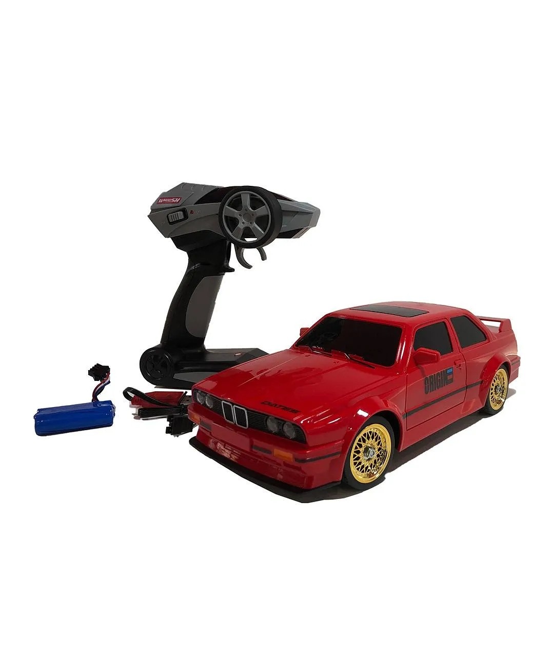 Retro Drift 1:16 Ölçek 2.4G RC Araba 7.4V Lithium Şarj Edilebilir Harika Drift