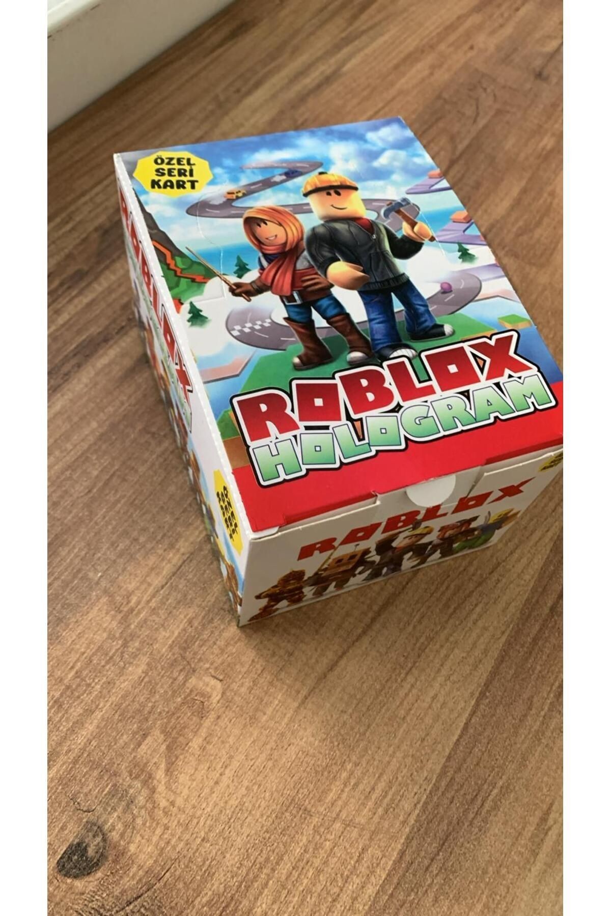 Roblox Hologramlı Oyun Kartları 24 Minik Kutu 48 Hologramlı 192 Normal Kart Özel Seri -KAY