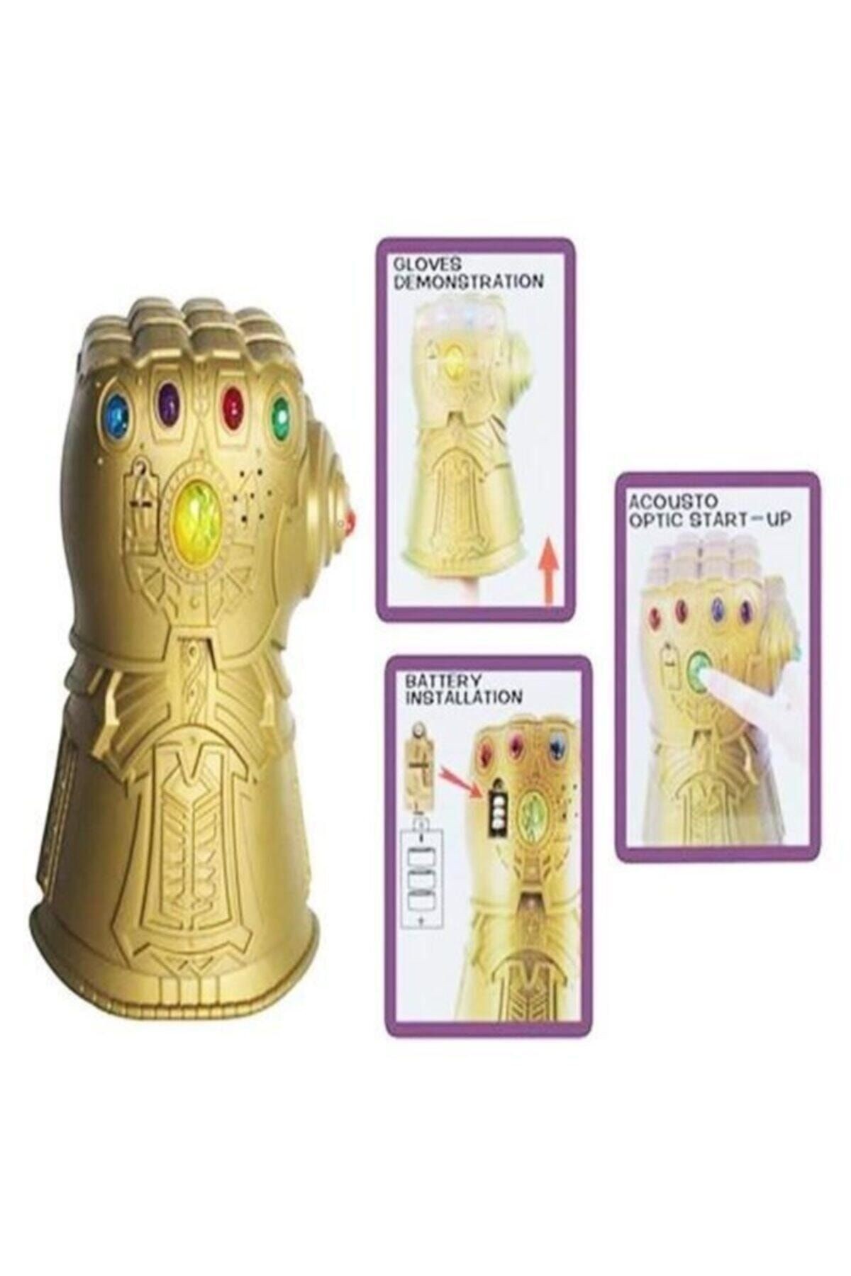 Kids Avengers Hero Attack Kutulu Thanos Eldiven Figür Wl5024