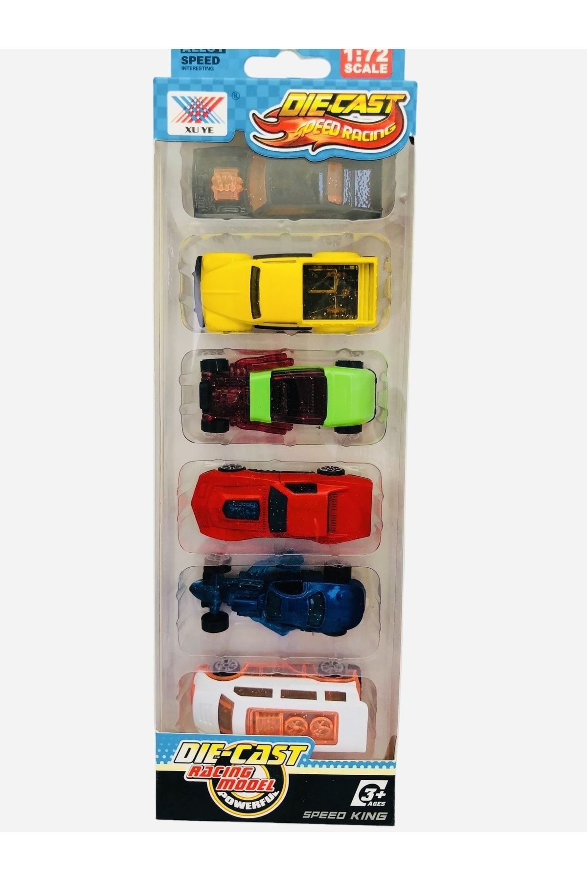 Kutuda 6'lı Die Cast Model Araçlar