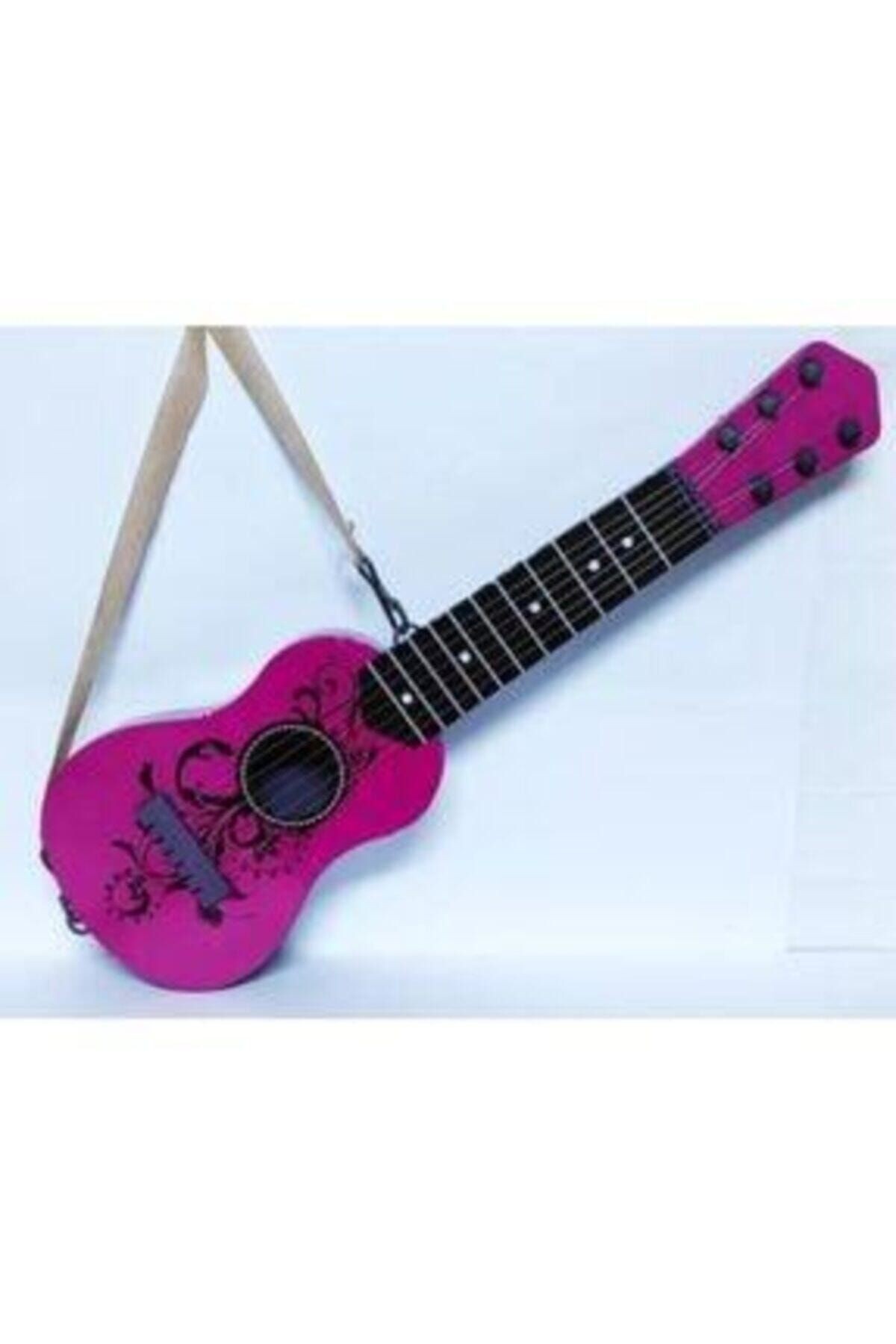 Aslan Toys 50 Cm Oyuncak Ispanyol Gitar Pembe Poşet Ambalajlı