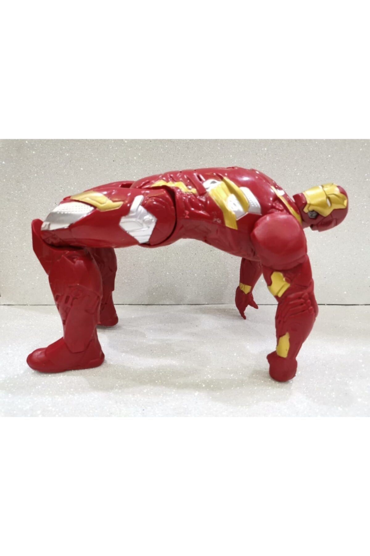 Iron-man Action Figür Kahraman Oyuncak Işıklı Konuşan 28.5 Cm Ir