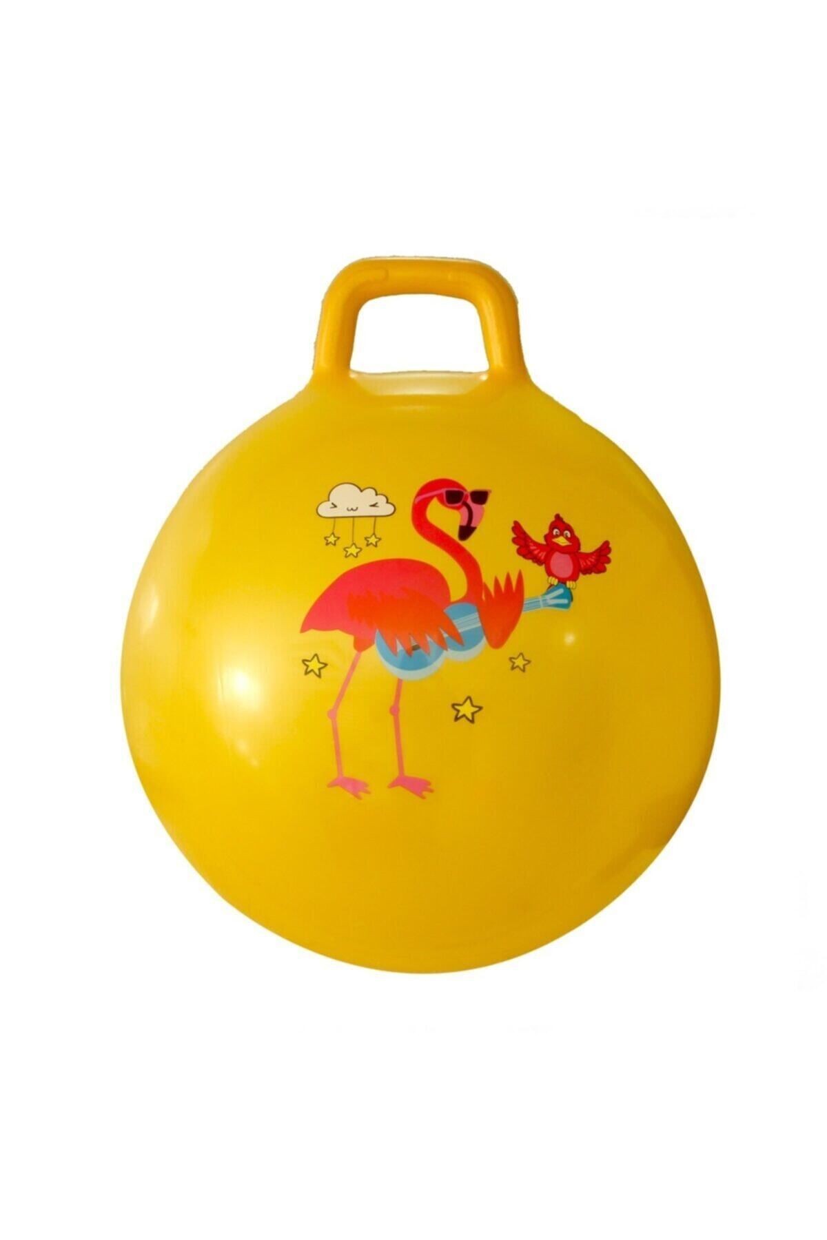 Renkli Desenli Zıpzıp Top