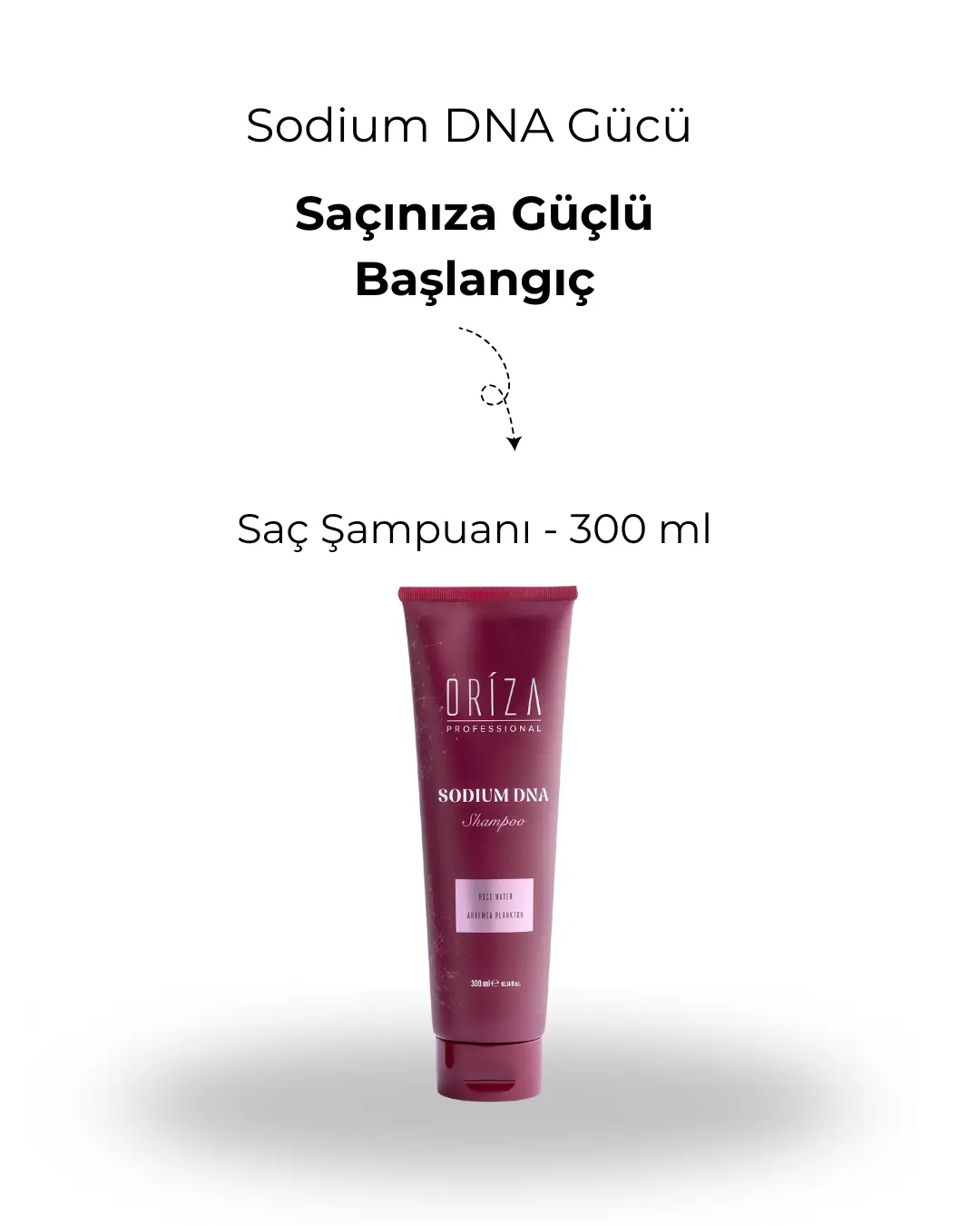 Oriza Sodium DNA Serisi Saç Şampuanı | Güçlü ve Canlı Saçlar