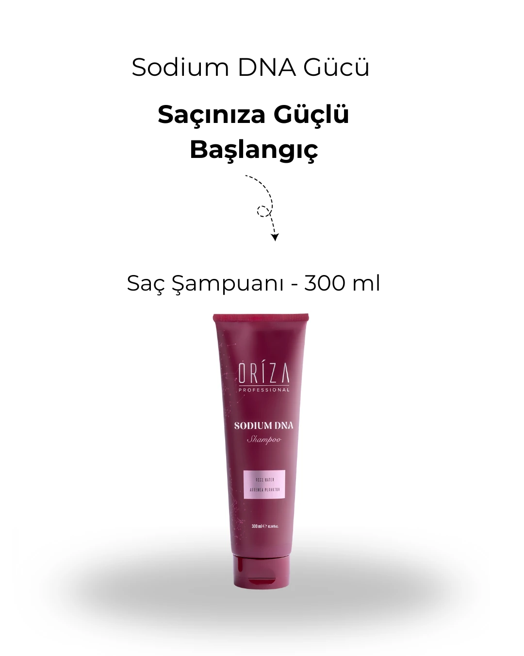 Oriza Sodium DNA Serisi Saç Şampuanı | Güçlü ve Canlı Saçlar