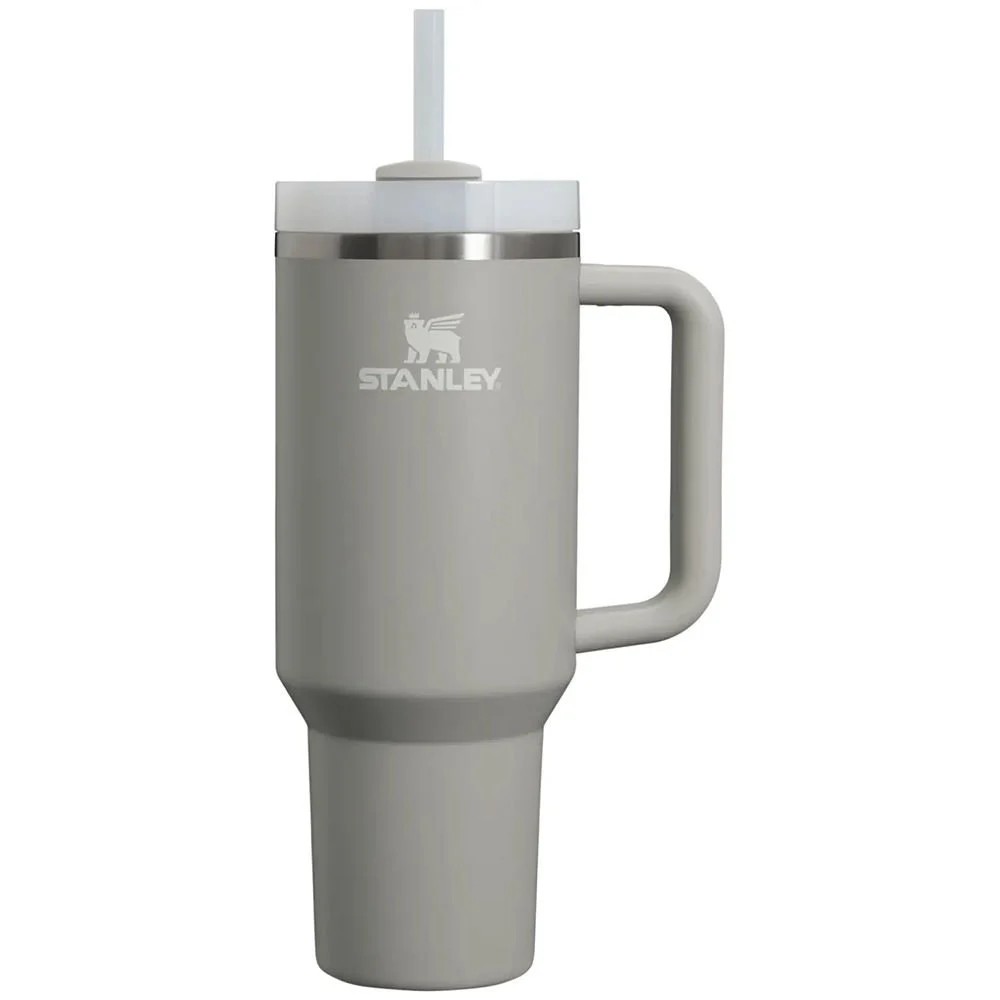 Stanley Quencher Pipetli Termos Bardak 1.18 Lt - Kül rengi