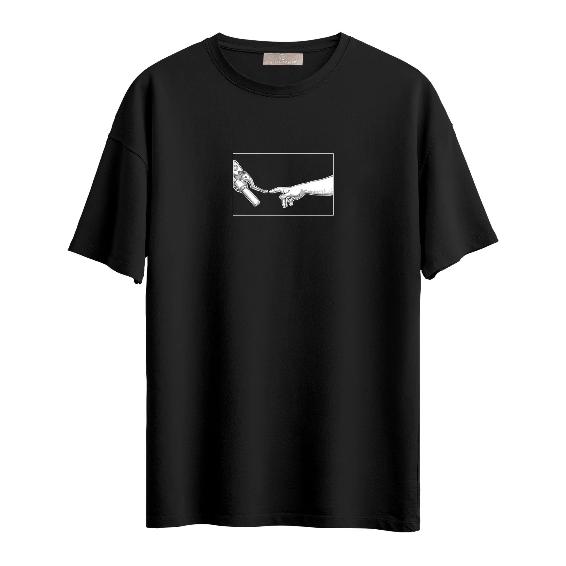 Serra Cavcav Missing Ride Oversize T-Shirt - Siyah