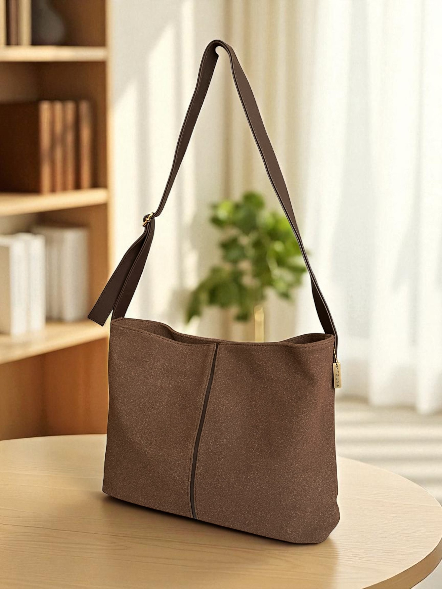 Meguya Suede Kadın Omuz ve El Çantası